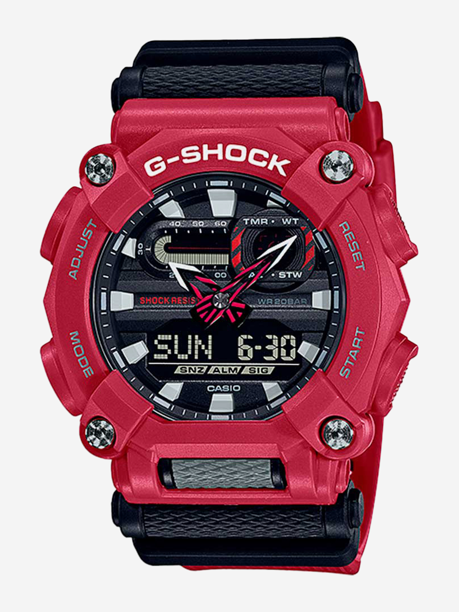 

Наручные часы Casio G-SHOCK GA-900-4A, Красный