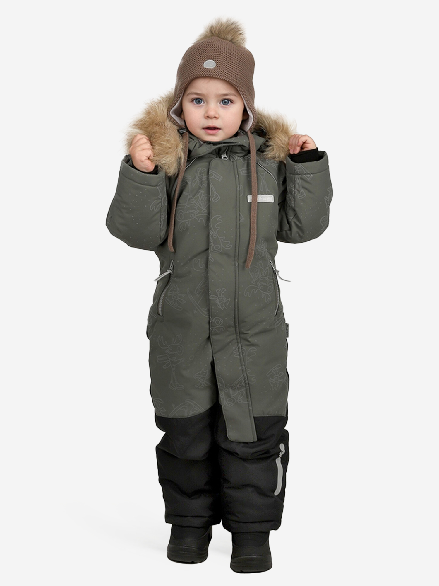 Изображение товара Комбинезон NIKASTYLE, Хаки/черный