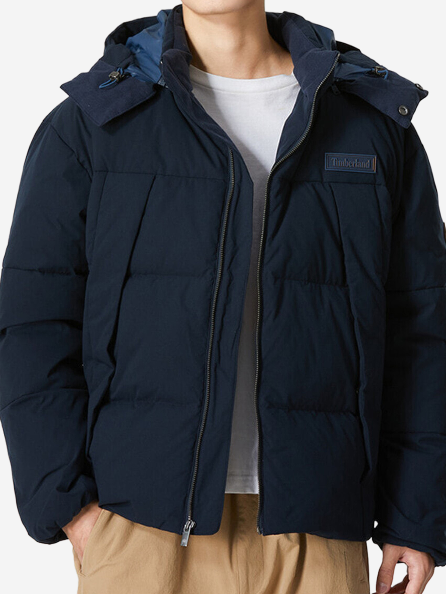 Изображение товара Пуховик Timberland Down Jacket Men's Blue зимний утепленный куртка