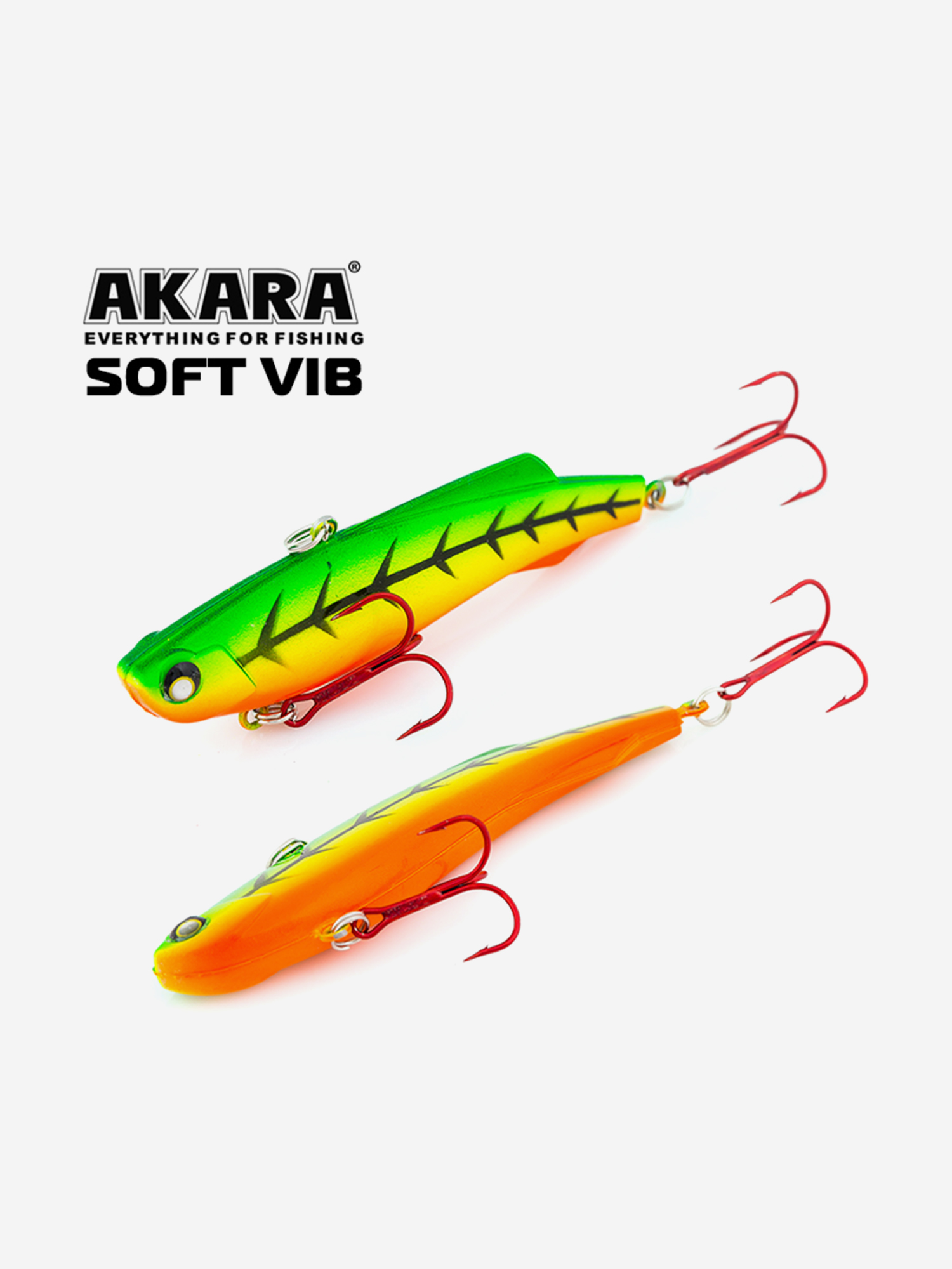 Изображение товара Воблер ратлин Akara Soft Vib 85мм 25г A145 виб зимний на щуку, судака