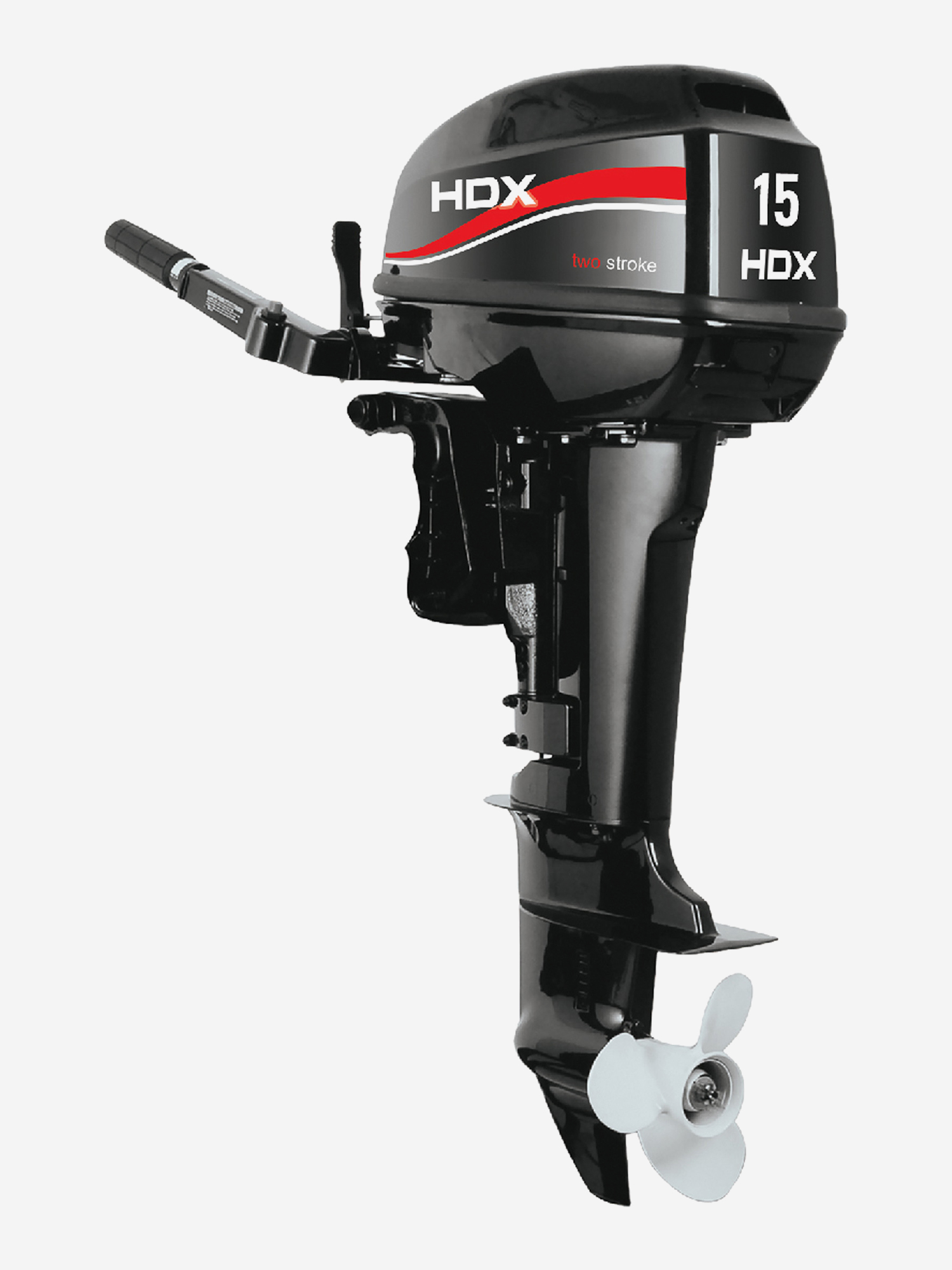 Изображение товара Лодочный мотор HDX Rapid series T 15 BMS 15 л.с. 2-тактный с ручным запуском