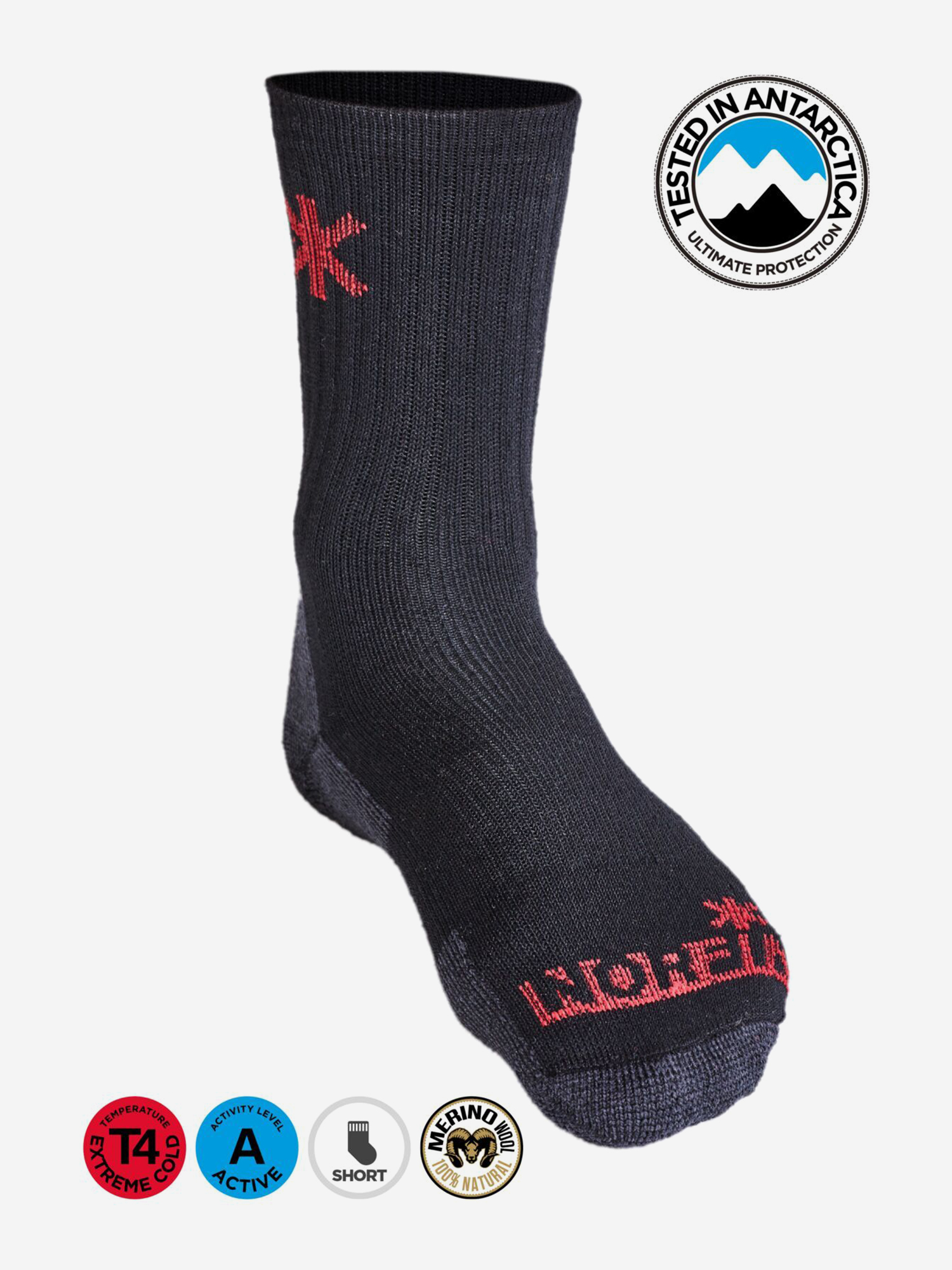 Изображение товара Термоноски Norfin T4A ARCTIC MERINO MIDWEIGHT для рыбалки и охоты