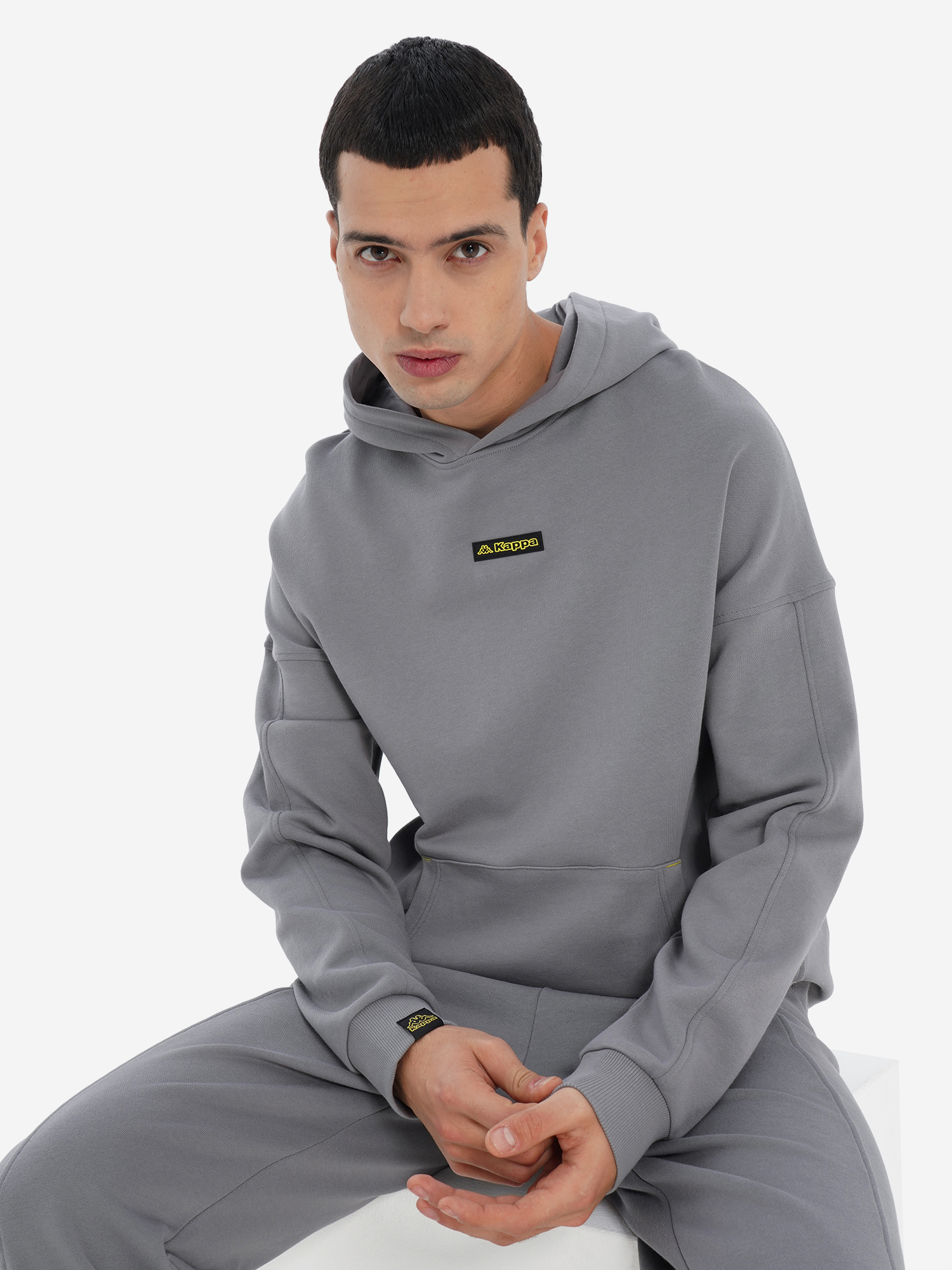 Худи Kappa, серый, арт. 31903