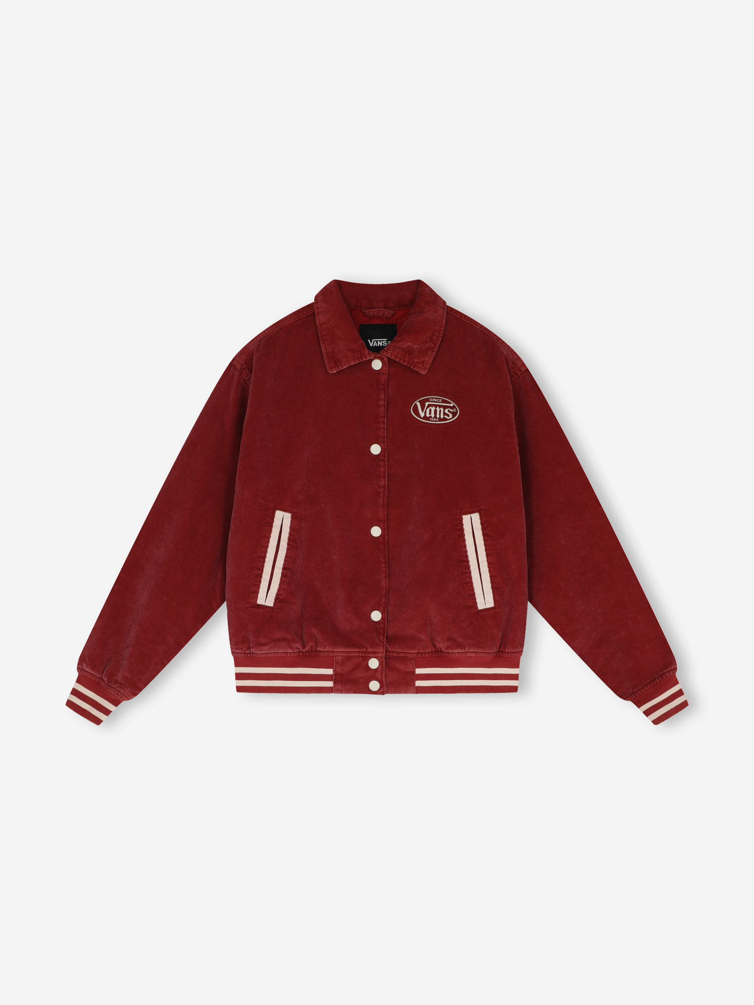 Легкая куртка женская Vans Milliken Varsity, Красный