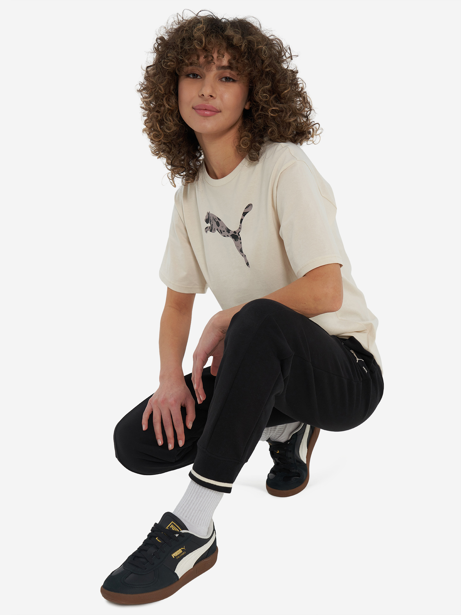 Футболка женская PUMA, Бежевый 5