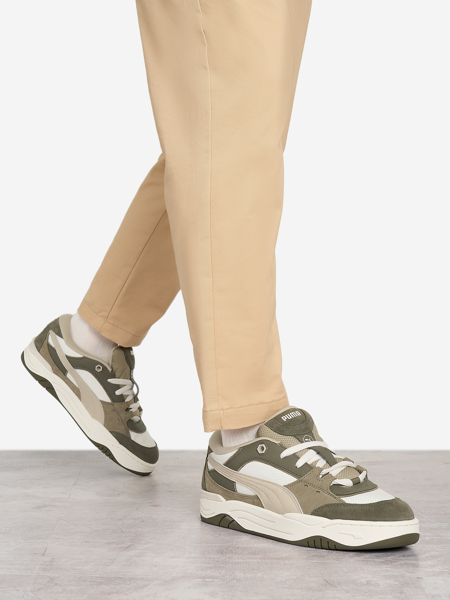 

Кеды мужские PUMA, Зеленый