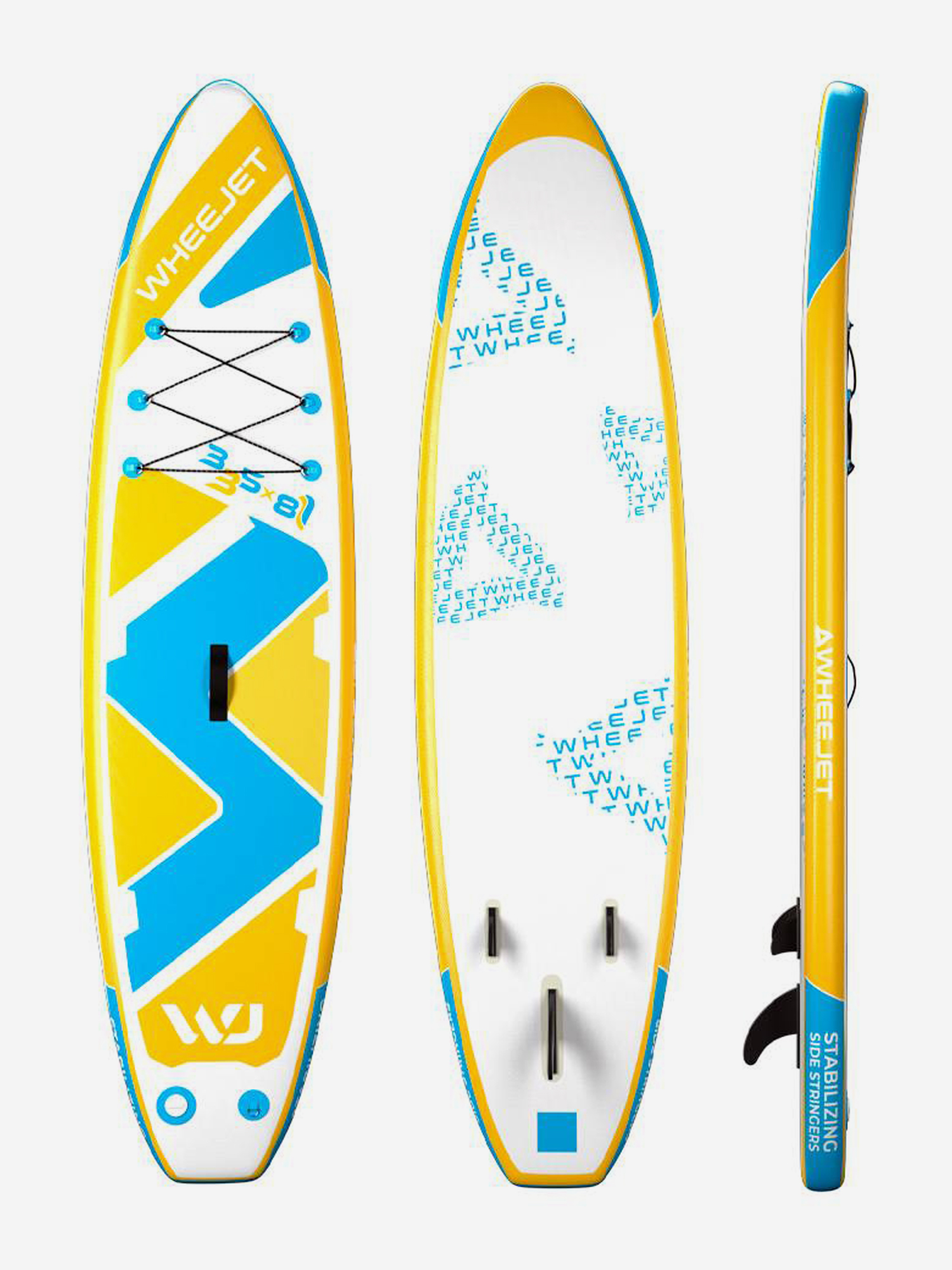 

Надувная SUP доска WheeJet SUNSET 11'0", Желтый