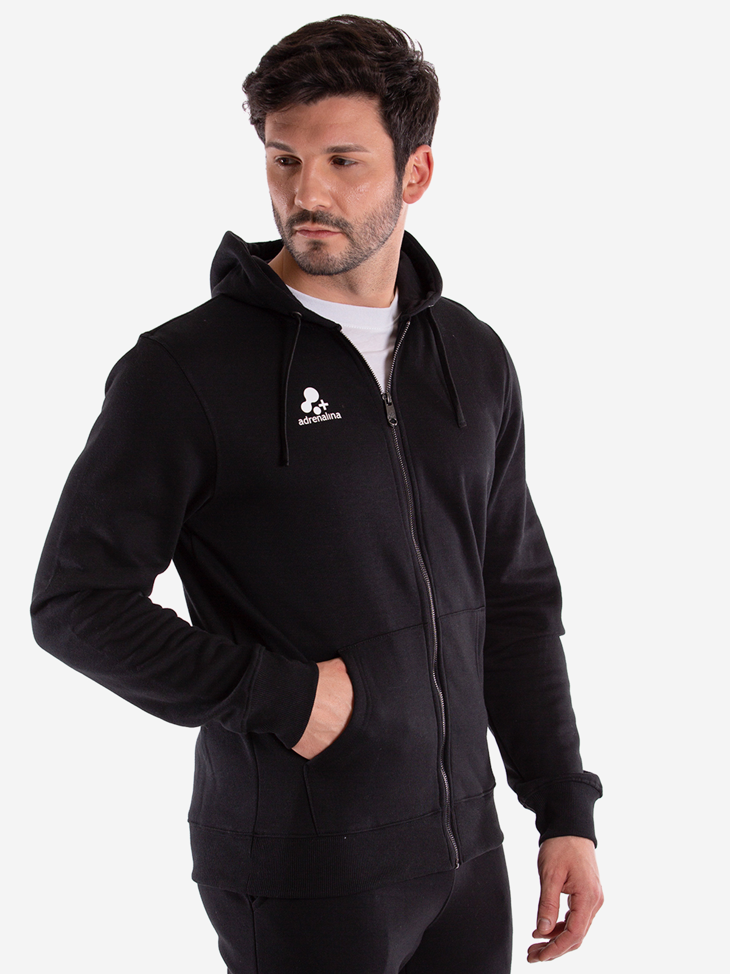 Изображение товара Толстовка мужская +adrenalina TIEMPO, Черный