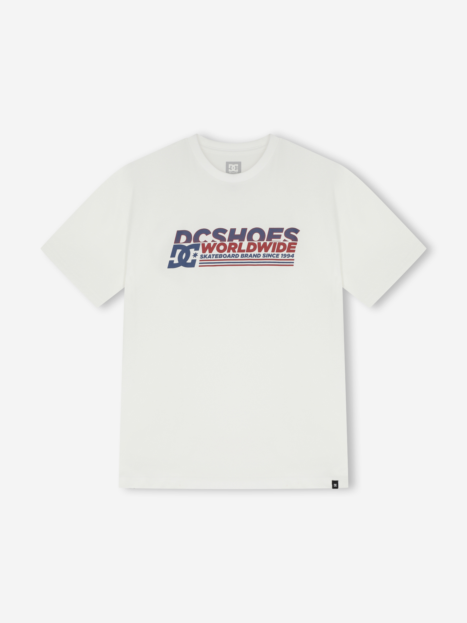 Футболка мужская DC Shoes Queltra, белый, арт. EDYZT04429D12-WBB0