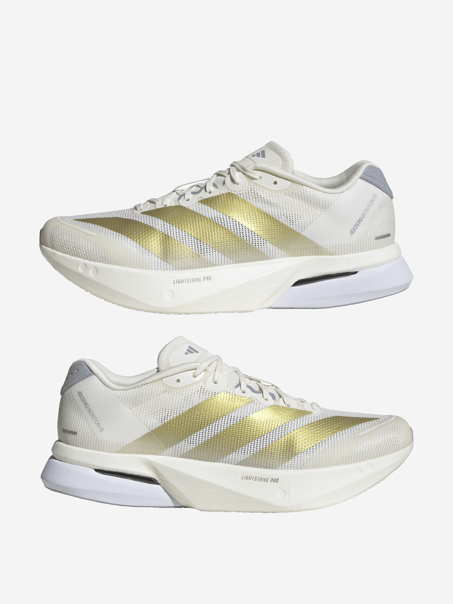 фото Кроссовки мужские adidas adizero boston 13, бежевый