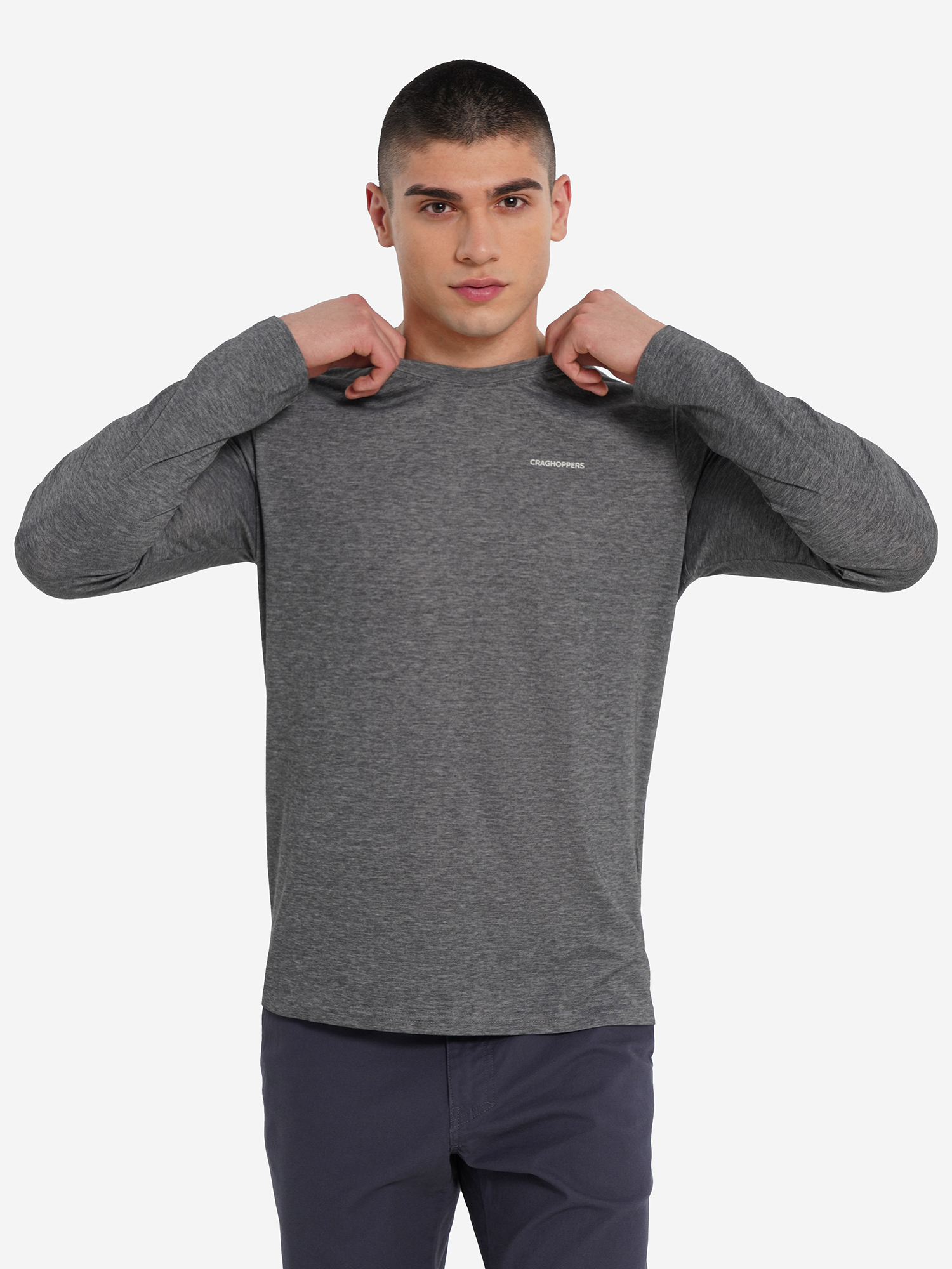 Изображение товара Мужской лонгслив CRAGHOPPERS Nosilife Abel с коротким рукавом для активного отдыха