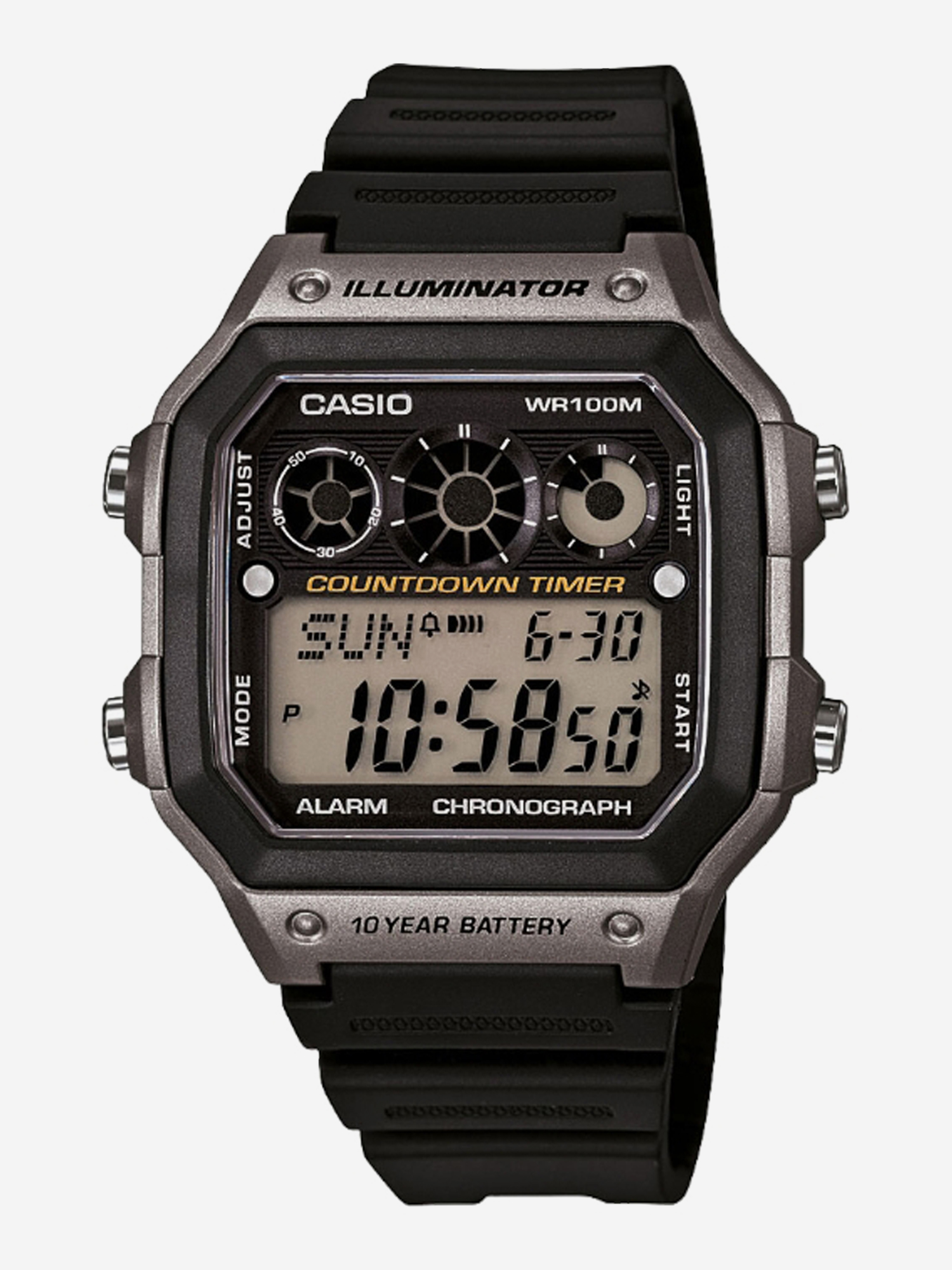 

Наручные часы Casio AE-1300WH-8A, Черный