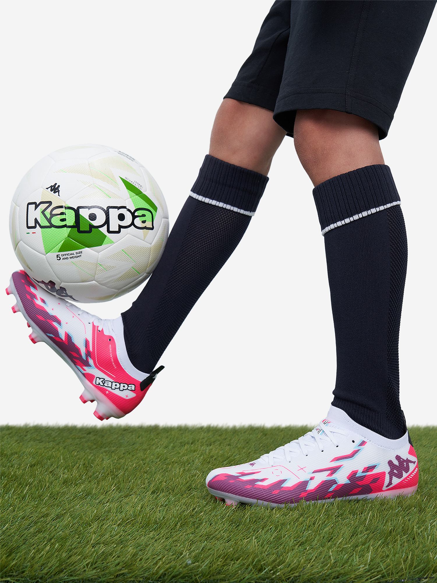 

Бутсы для мальчиков Kappa Victorem Jr Fg, Белый