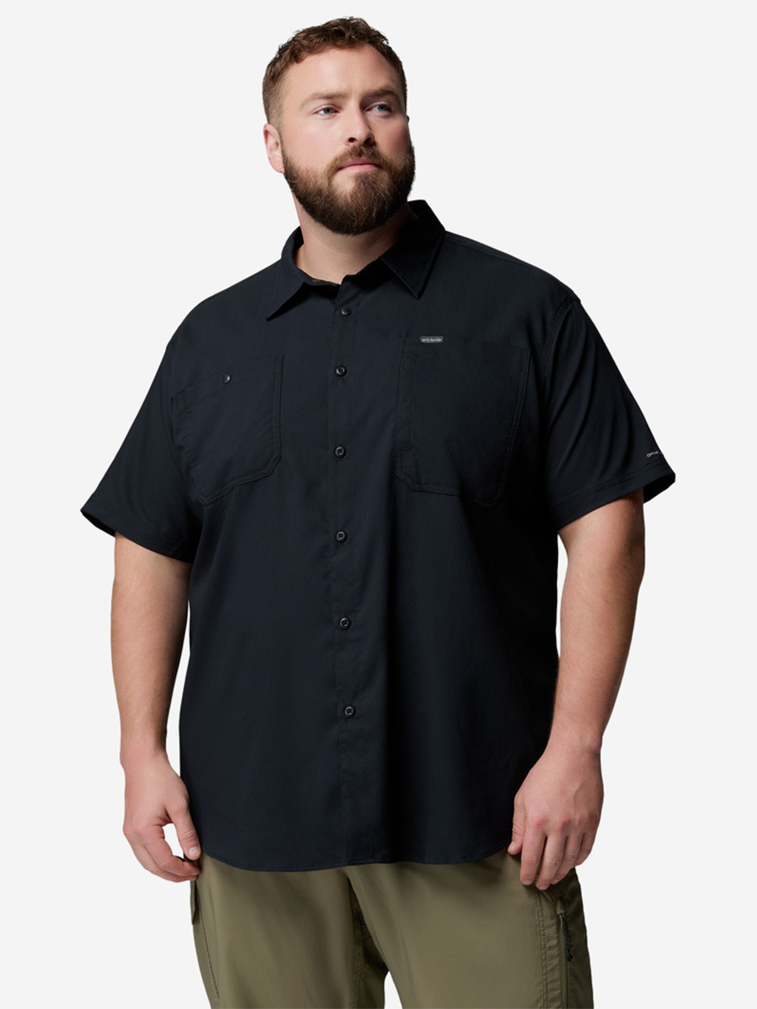 Изображение товара Мужская рубашка с коротким рукавом Columbia Silver Ridge Utility II SS Plus Size