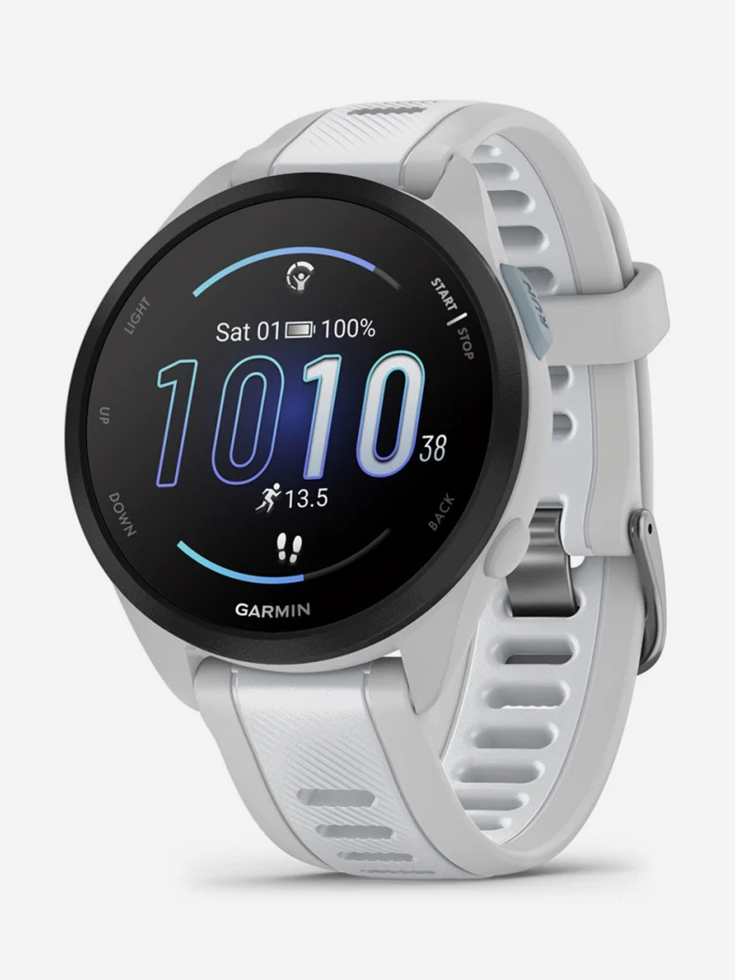 

Спортивные часы Garmin Forerunner 165 Mist Gray Whitestone, Белый