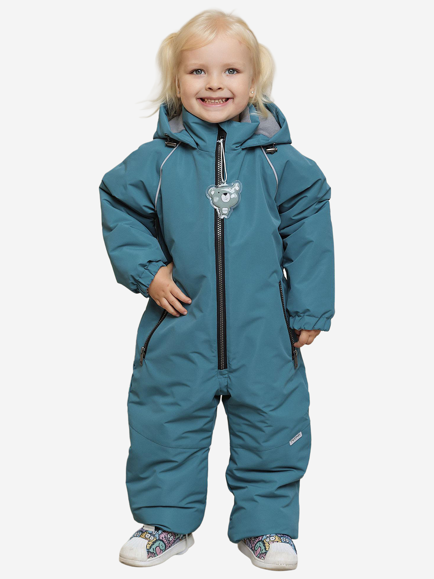 Изображение товара Комбинезон демисезонный для девочки batik Крис туманная бирюза, Туманная бирюза