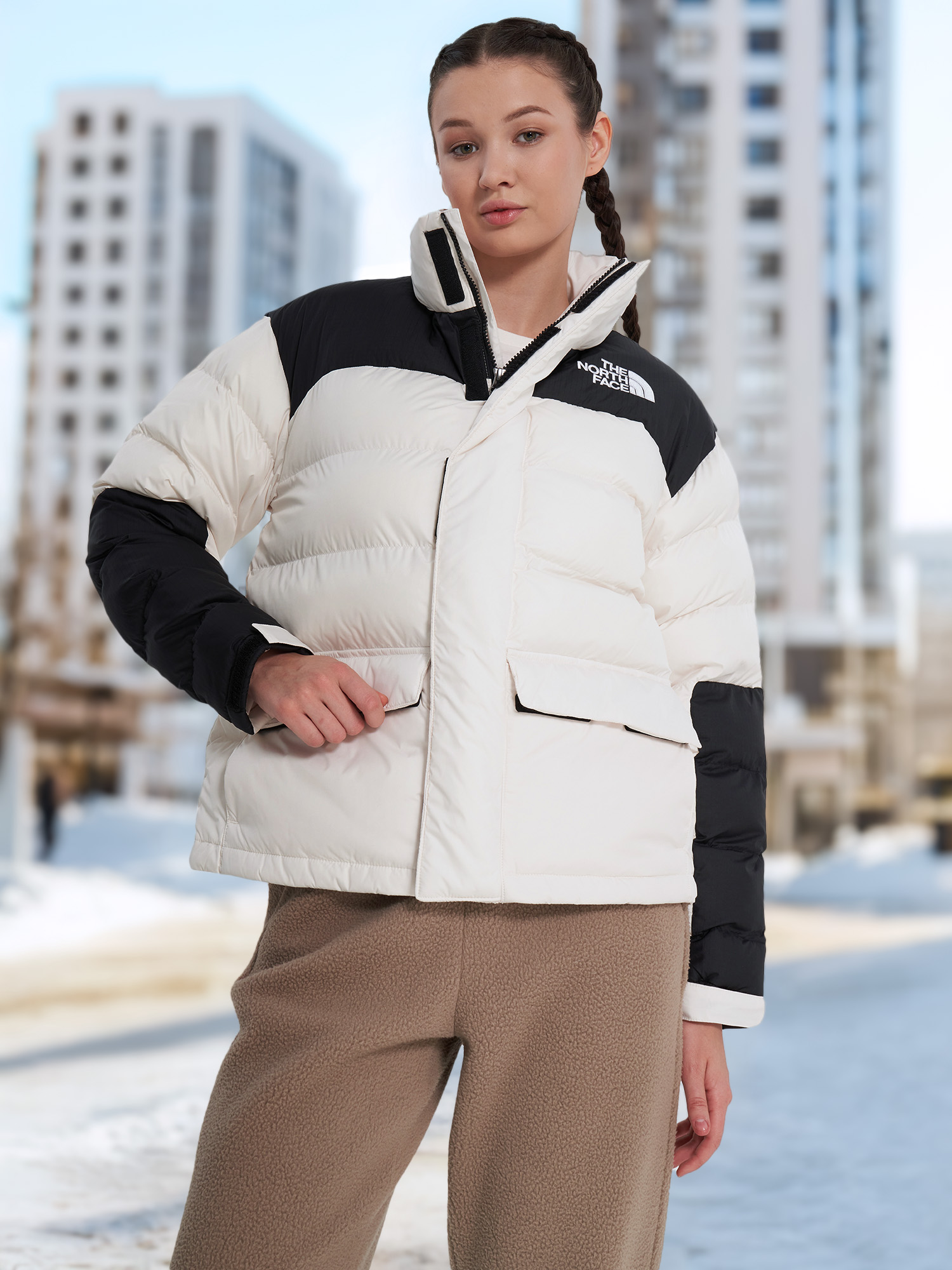 Куртка утепленная женская The North Face Limbara, бежевый, арт. nf0a8dzxqli1t1k-.