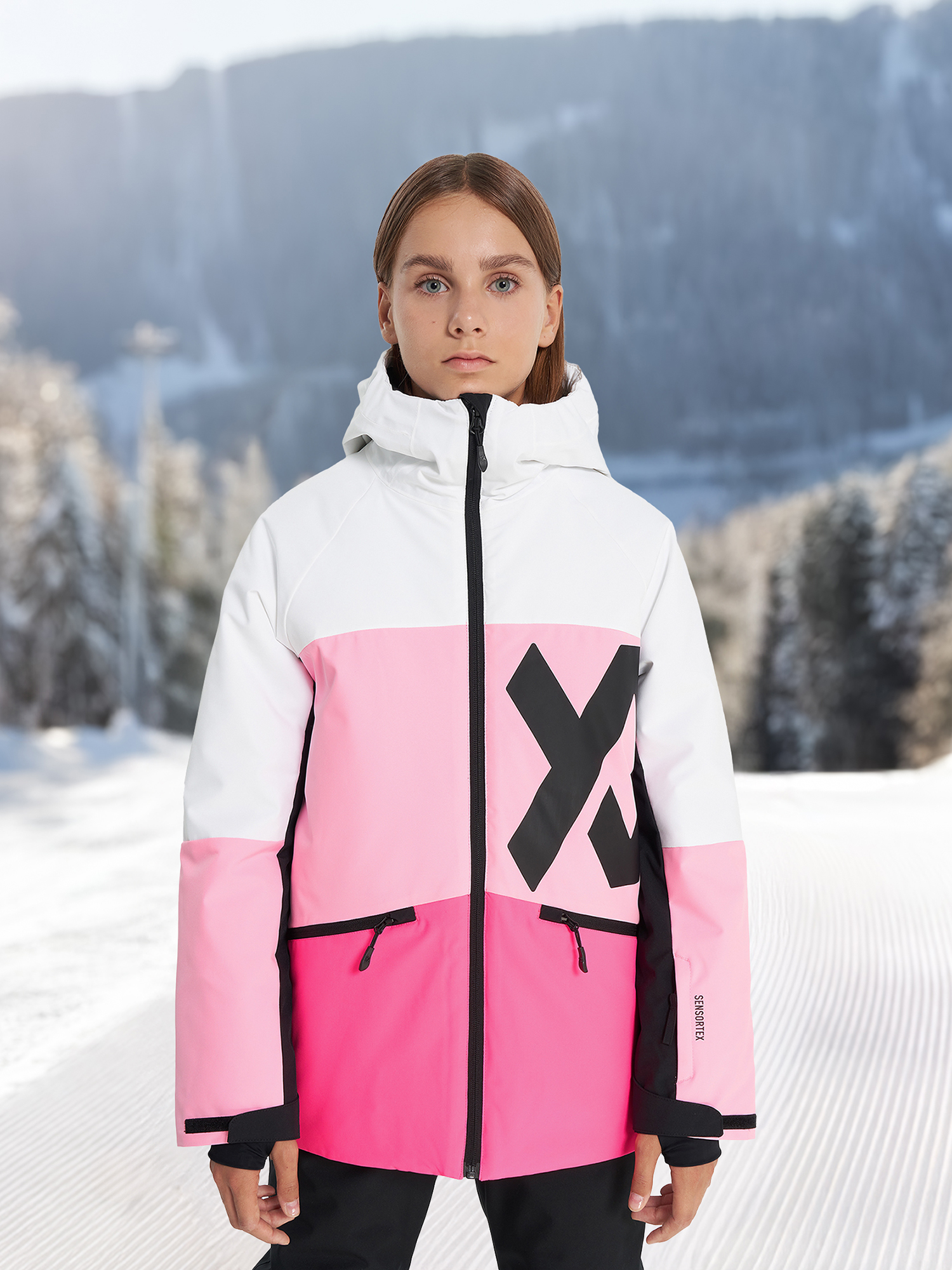 

Куртка утепленная для девочек Volkl, Белый