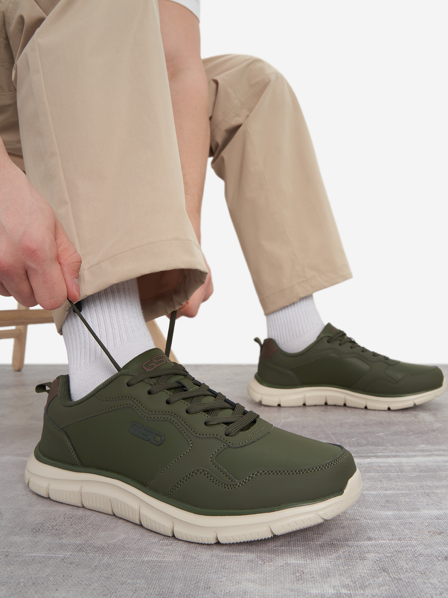 Изображение товара Мужские спортивные кроссовки GSD Petros из искусственной кожи для летнего сезона