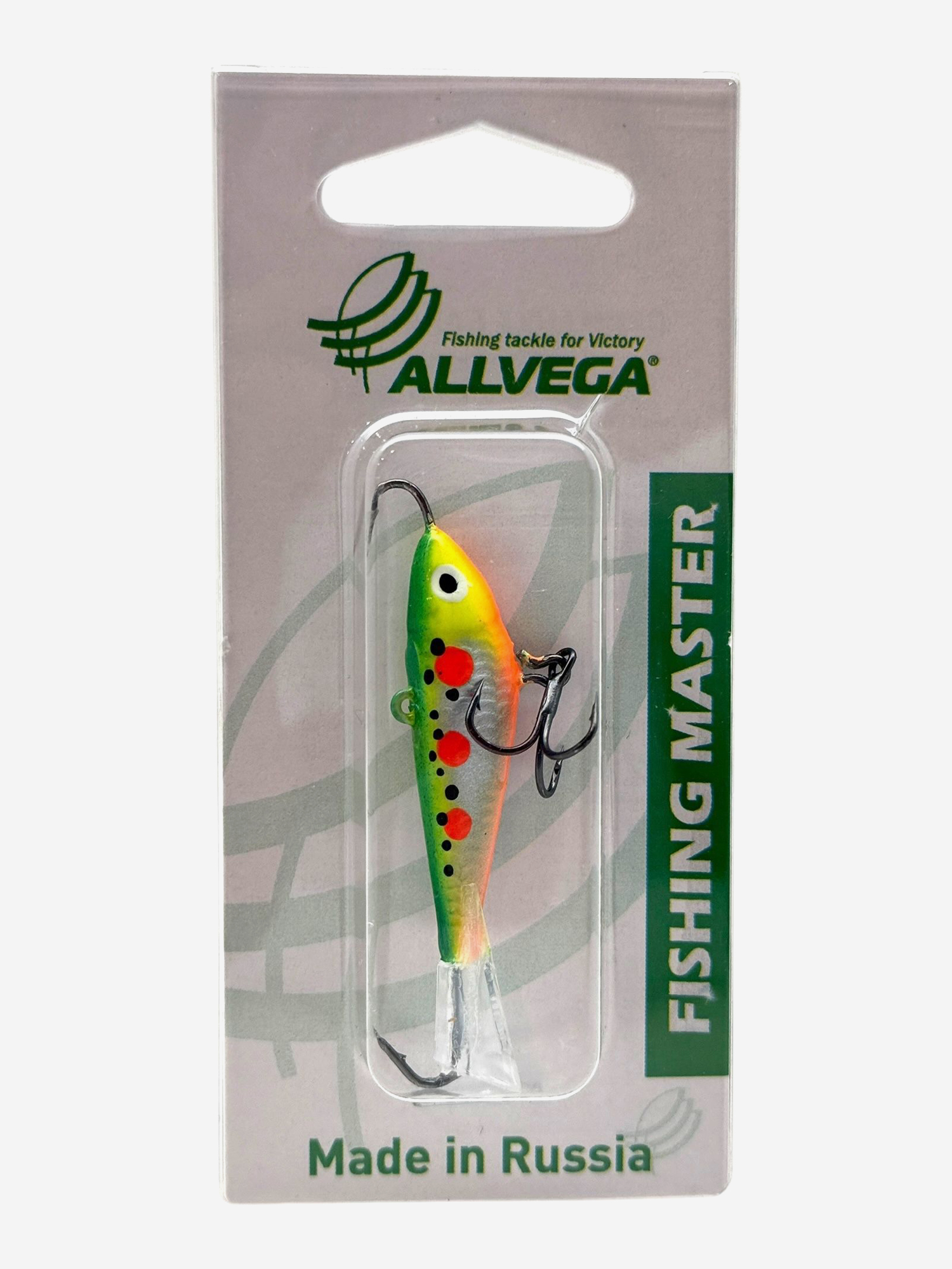

Приманка балансир ALLVEGA 14 гр / 50 мм, цвет C25, Серебряный