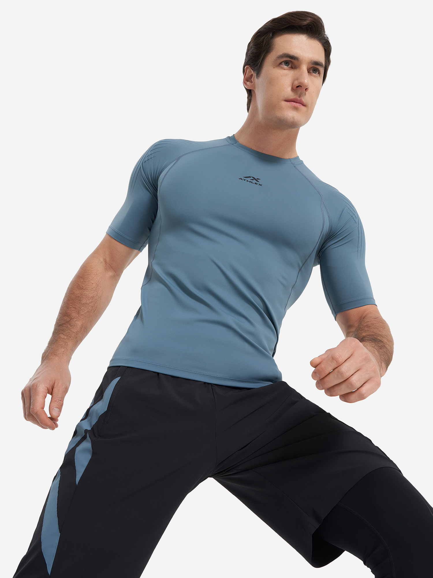 фото Футболка мужская athlex, серый