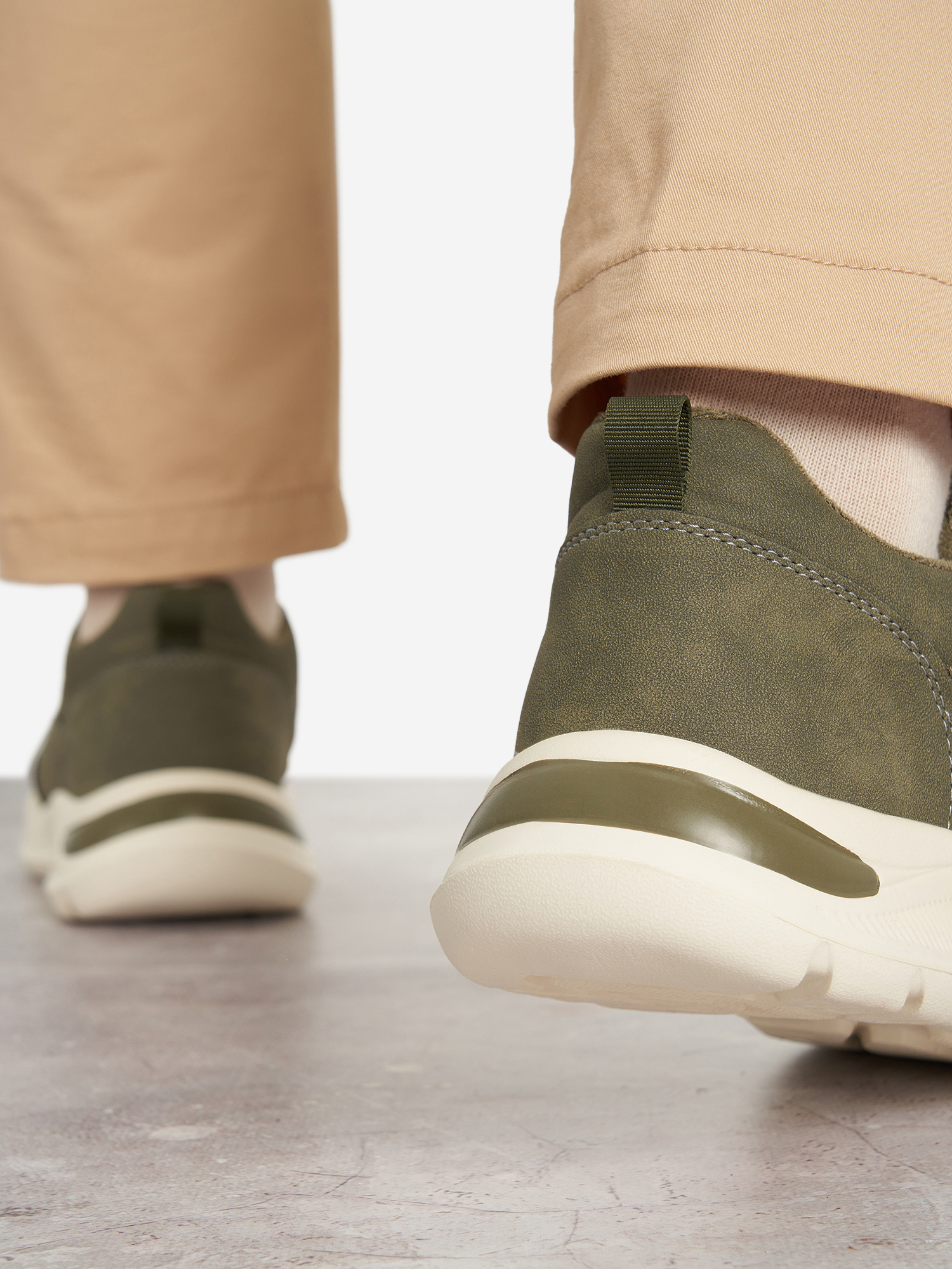 фото Кроссовки мужские gsd low top, зеленый