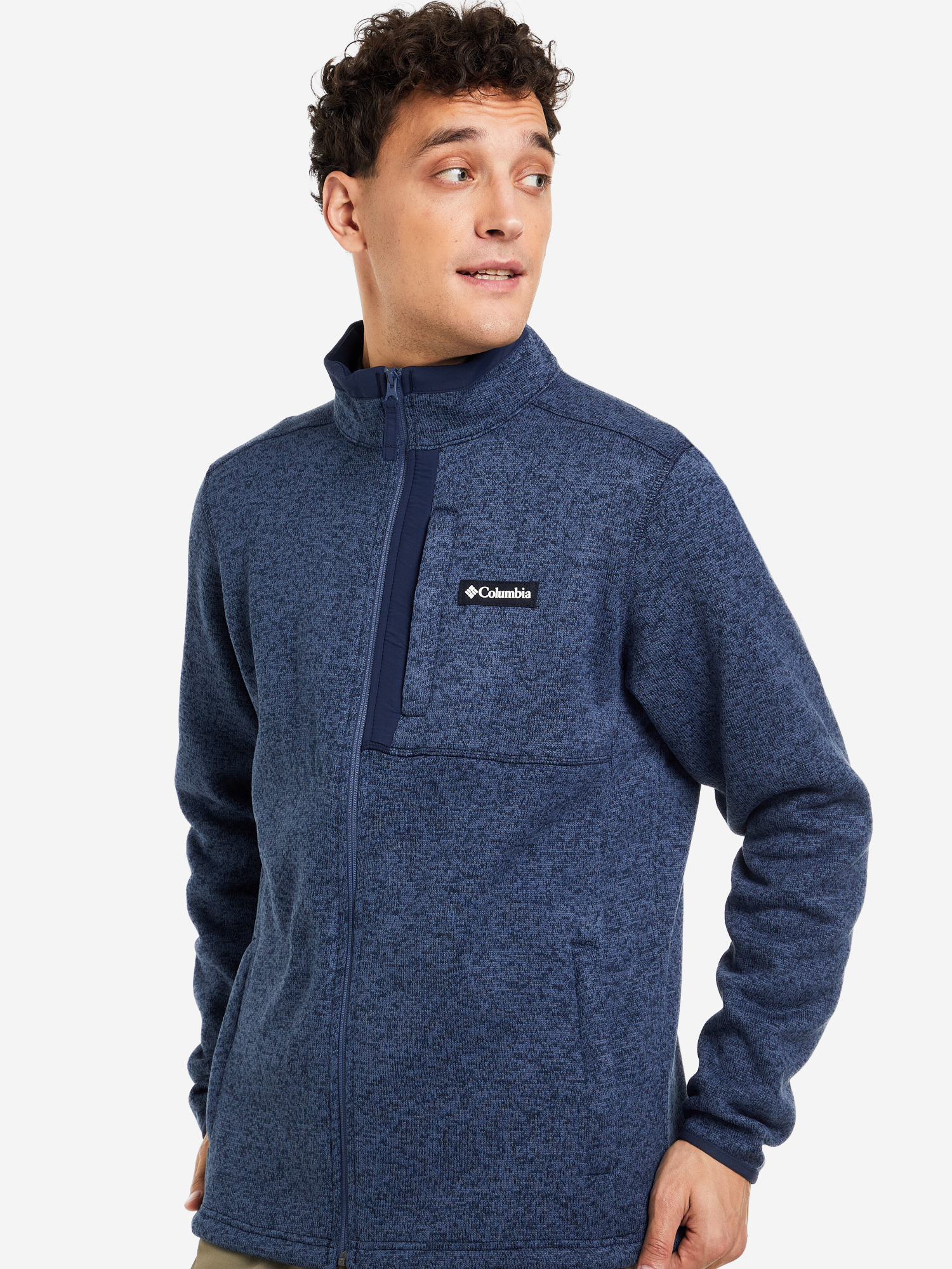 

Джемпер флисовый мужской Columbia Sweater Weather Full Zip, Синий