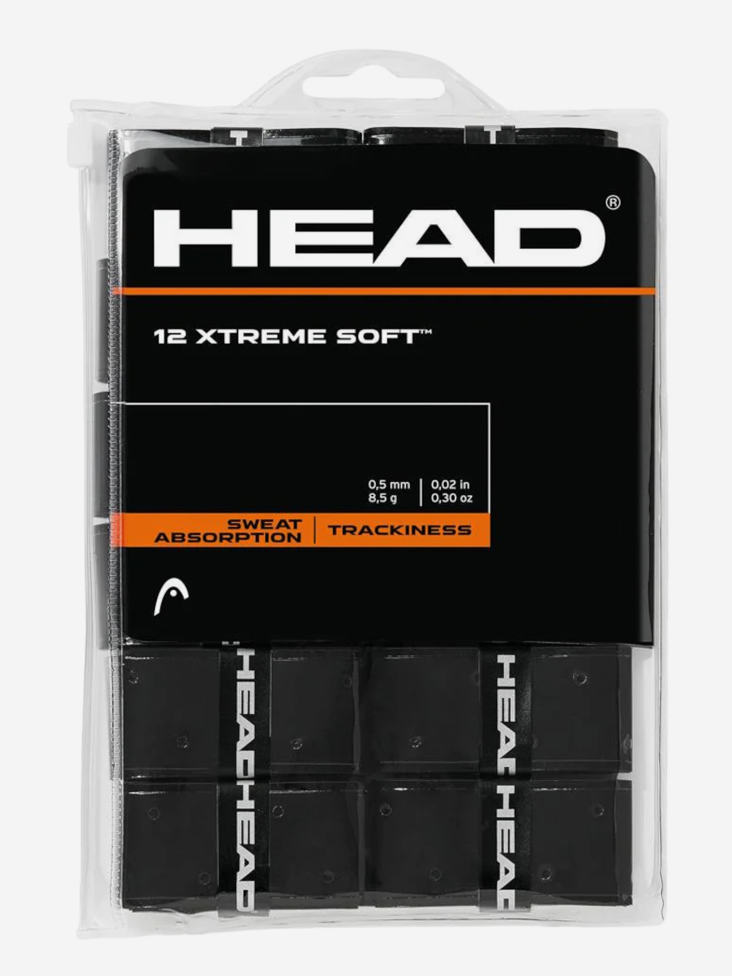 

Намотка овергрип HEAD XTREME SOFT Р12 Черный, Черный