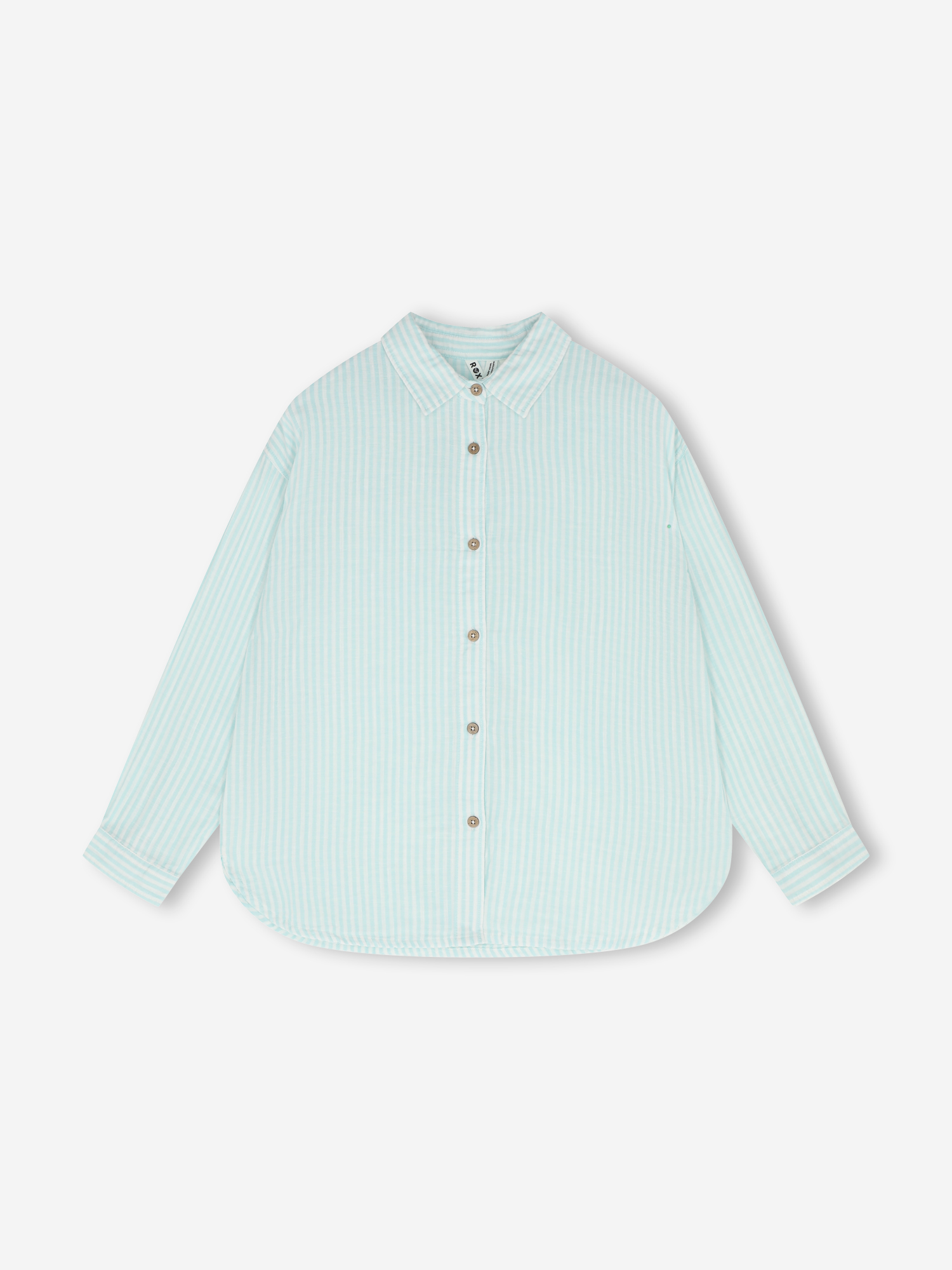 Рубашка Roxy Morning Shine Stripe, голубой, арт. ERJWT03747R17-WBS3