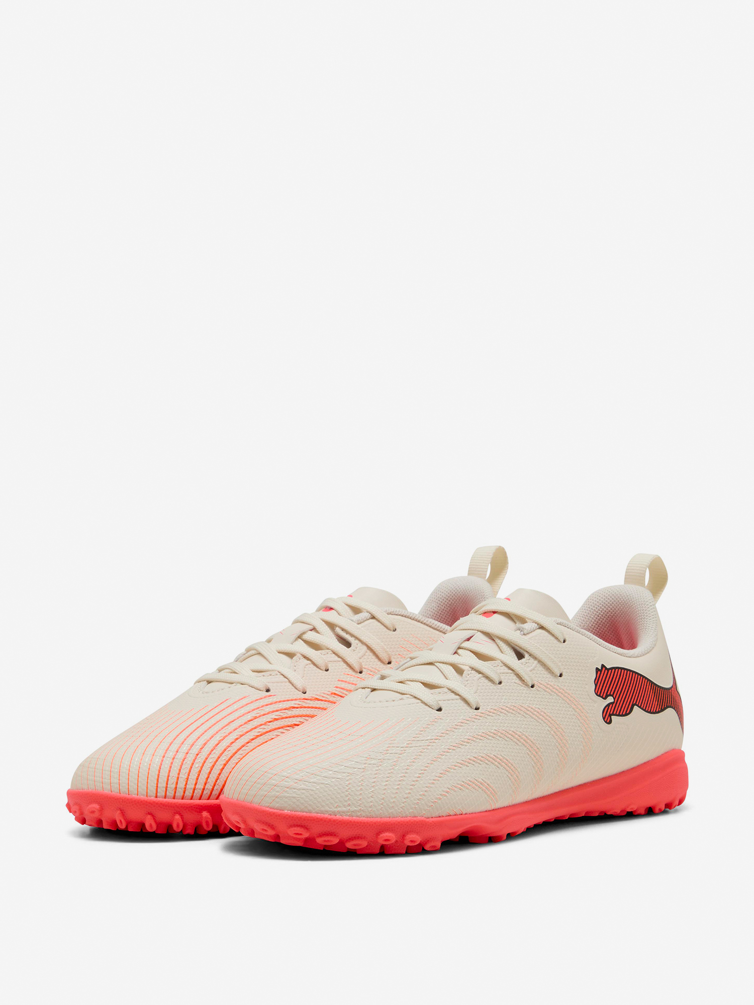 Бутсы для мальчиков PUMA Future 9 Play Tt, Бежевый 2