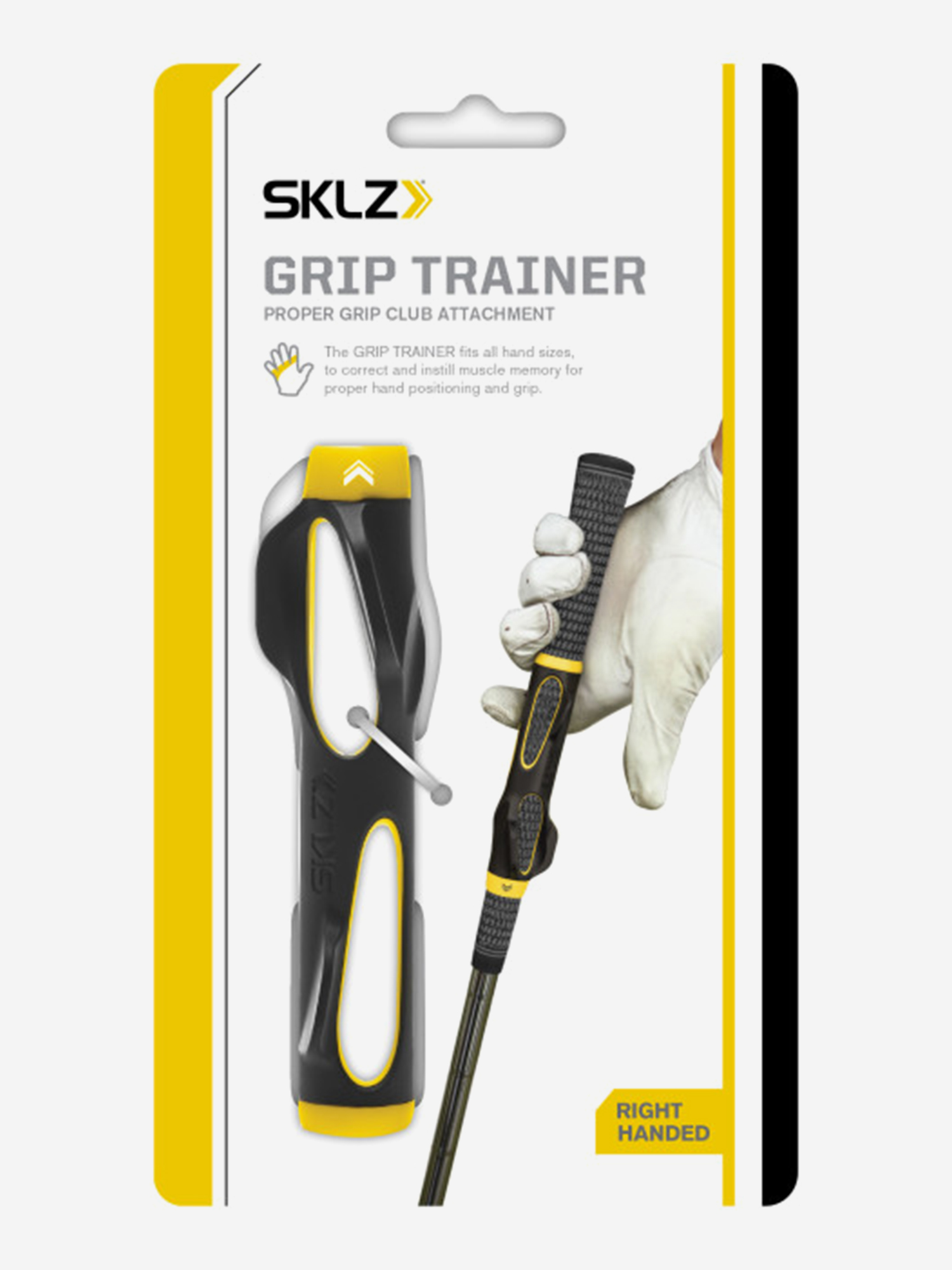 

Тренажер хвата клюшки для гольфа Эспандер SKLZ Grip Trainer, Черный
