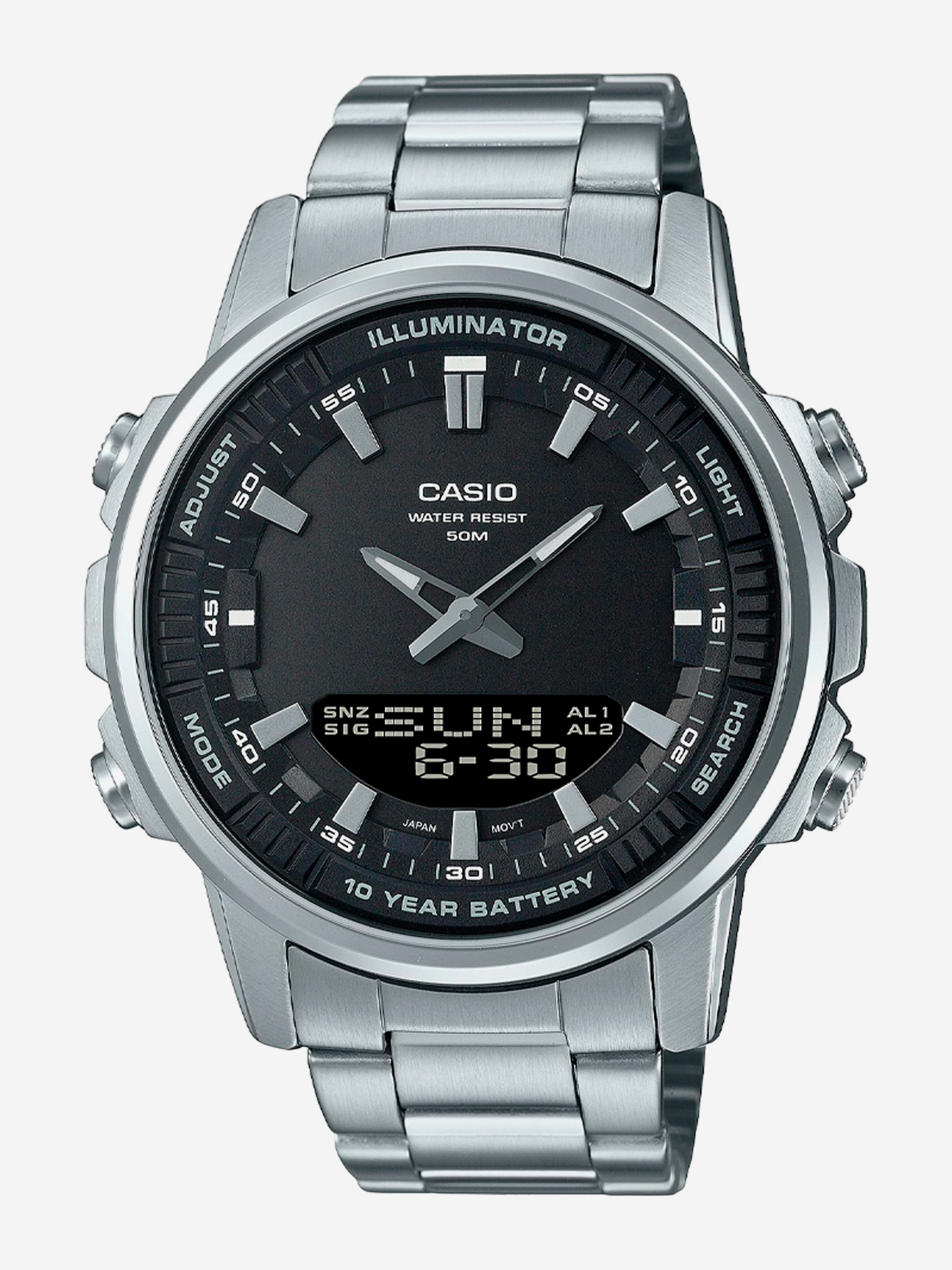 

Наручные часы Casio Collection AMW-880D-1A, Серебряный