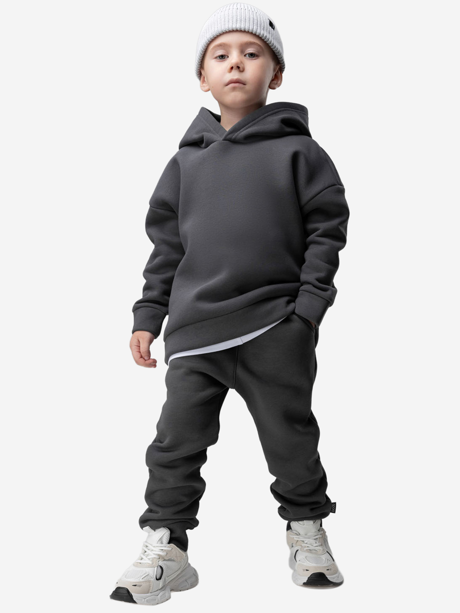 Изображение товара Костюм утепленный для мальчиков bodo, Графит