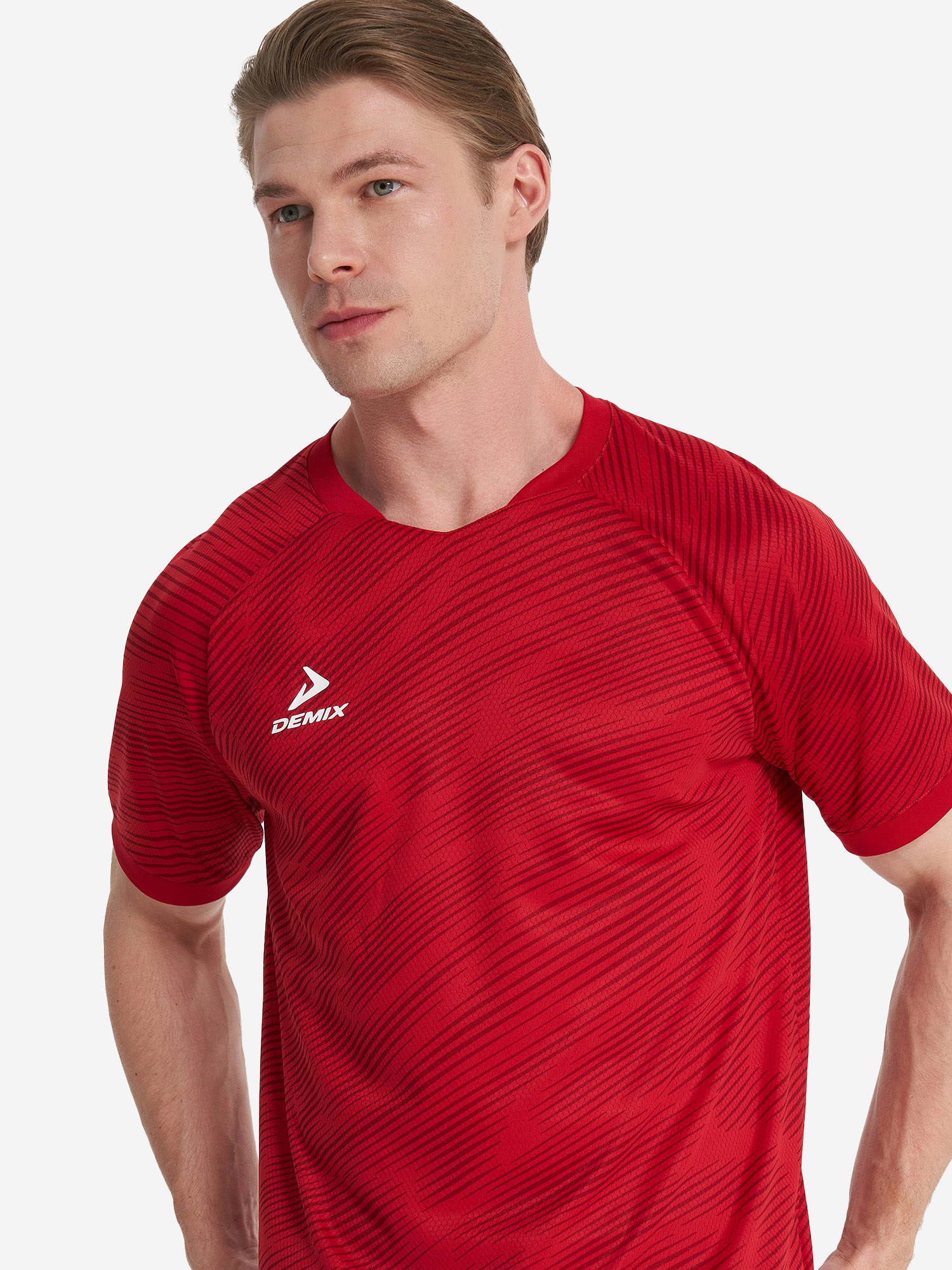 Изображение товара Мужская футбольная футболка Demix Winger с технологией MOVI-tex Wick Изображение товара Мужская футбольная футболка Demix Winger с технологией MOVI-tex Wick