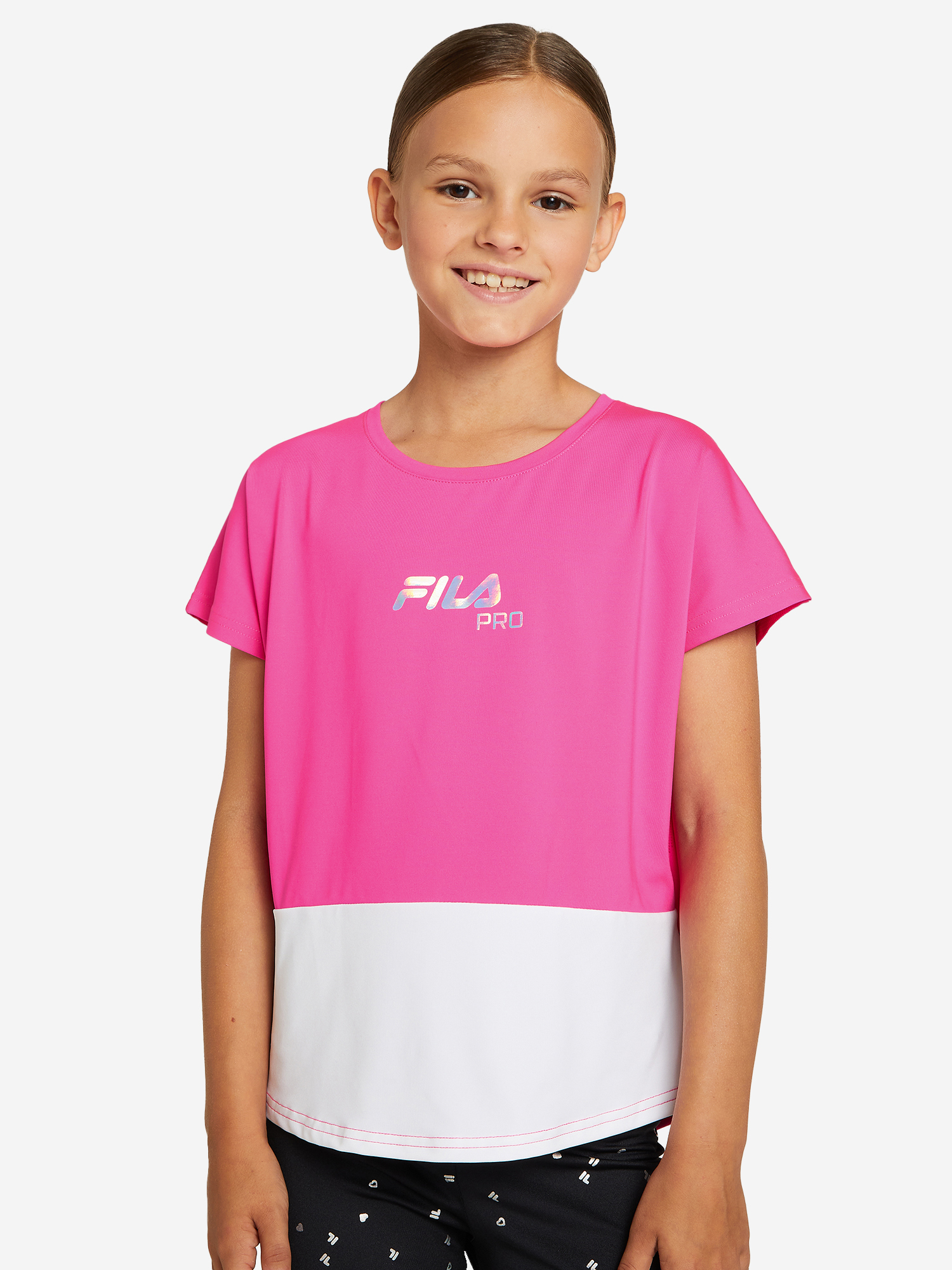 

Футболка для девочек FILA, Розовый
