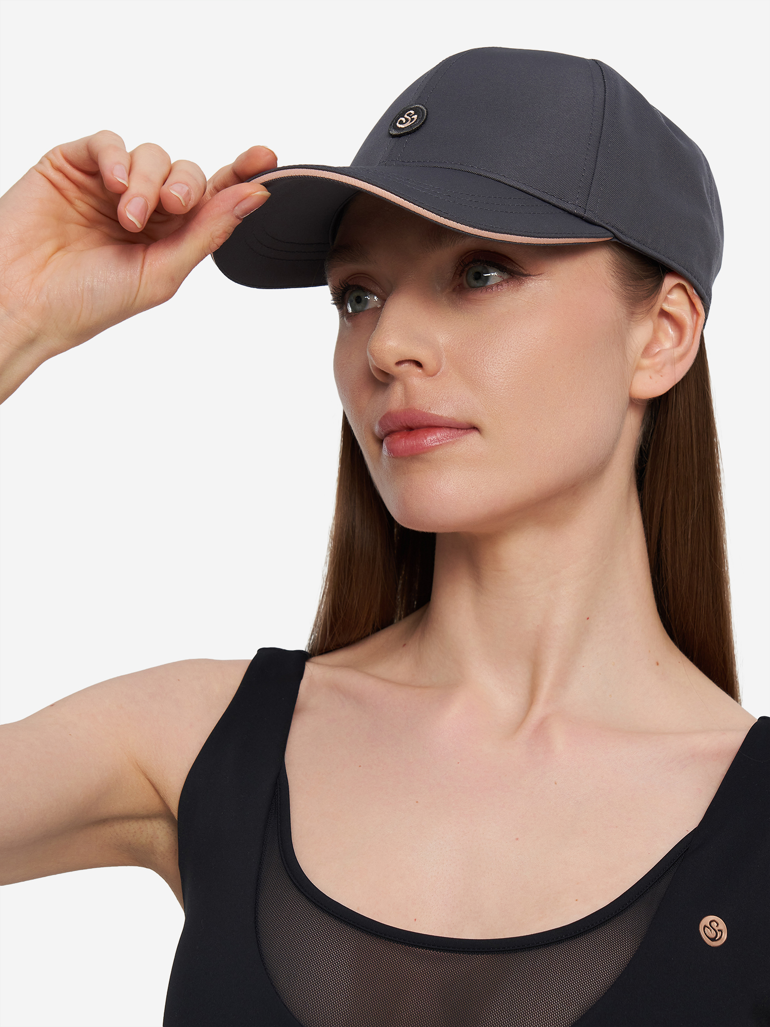 Изображение товара Женская бейсболка Sensana из полиэстера с изогнутым козырьком