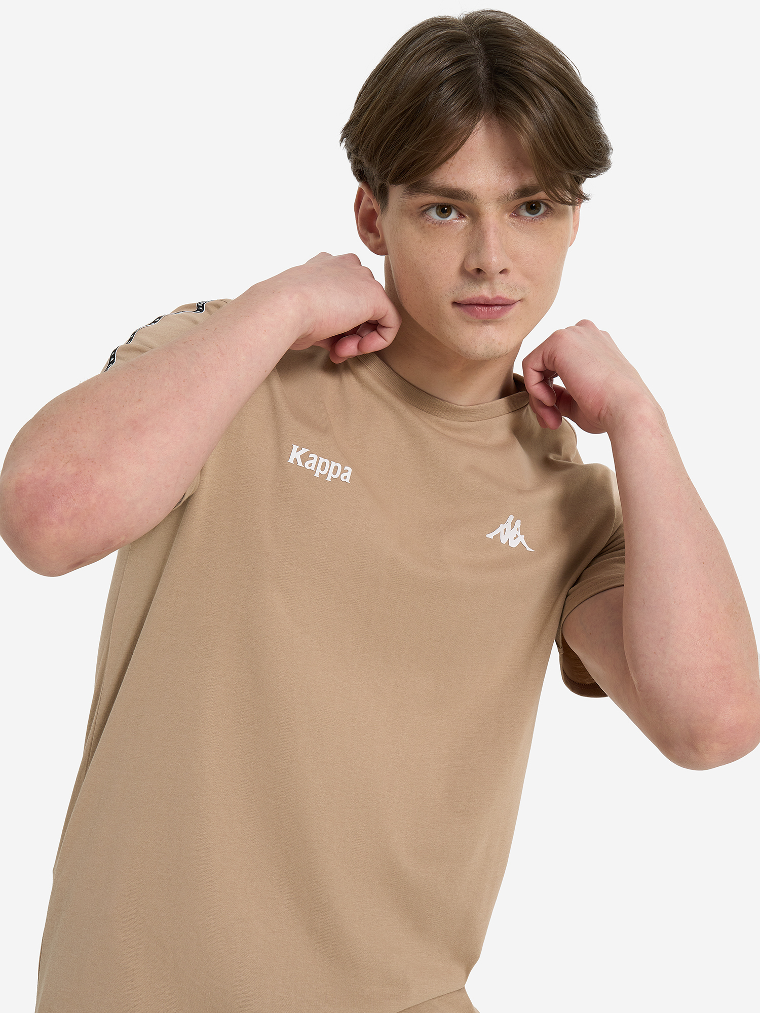 

Футболка мужская Kappa, Бежевый