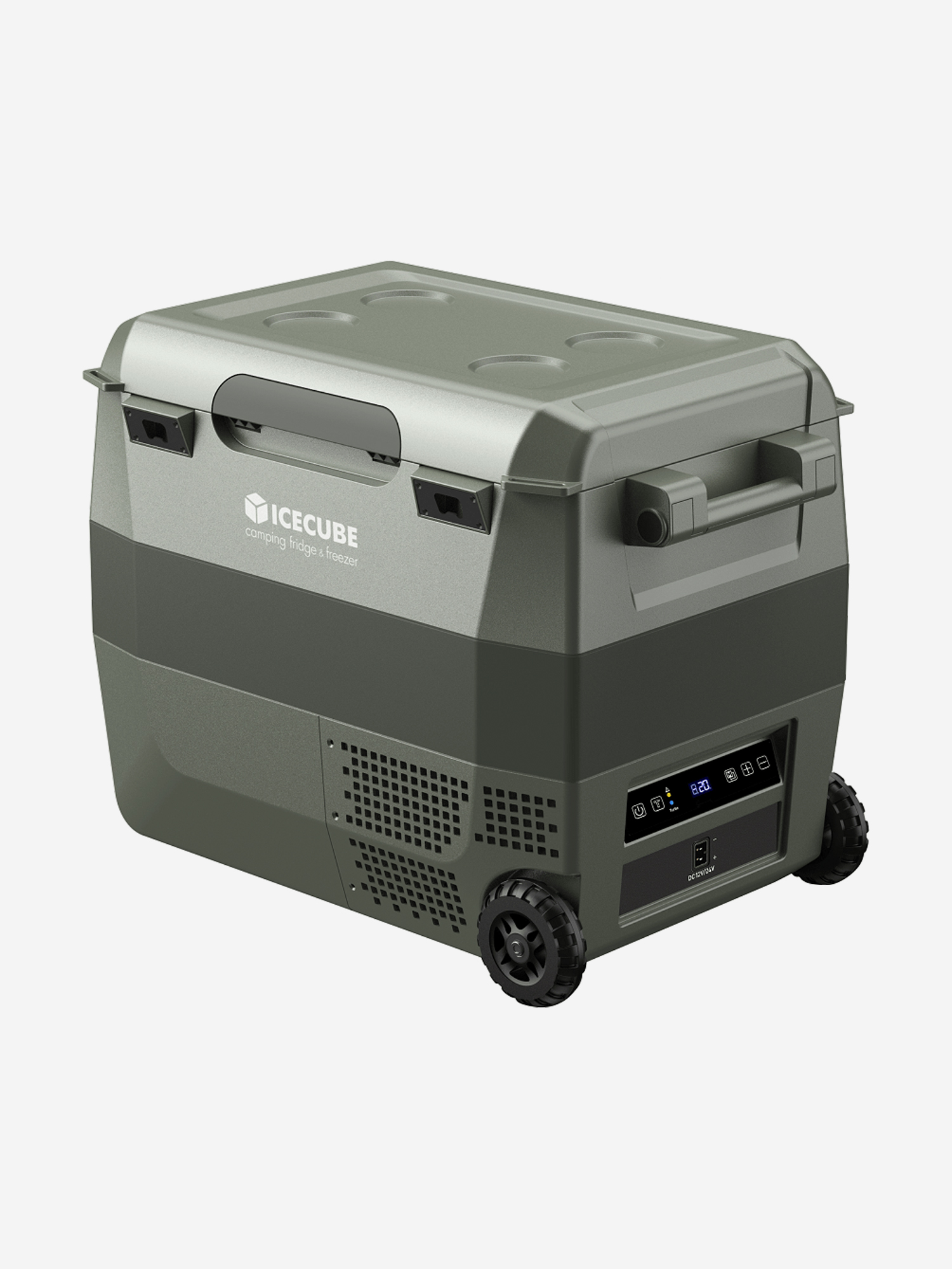 

Автохолодильник компрессорный Ice Cube IC-43 (39 литров, bluetooth APP), Зеленый