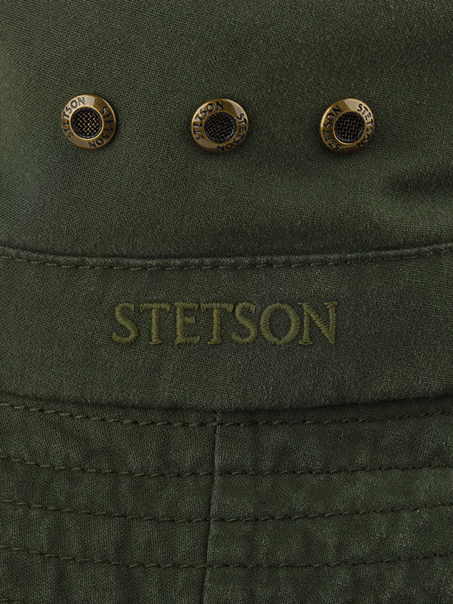 Панама STETSON 2811101 BUCKET DELAVE (оливковый), Мультицвет 02-186XDOXS9Z-07, размер 55 - фото 4