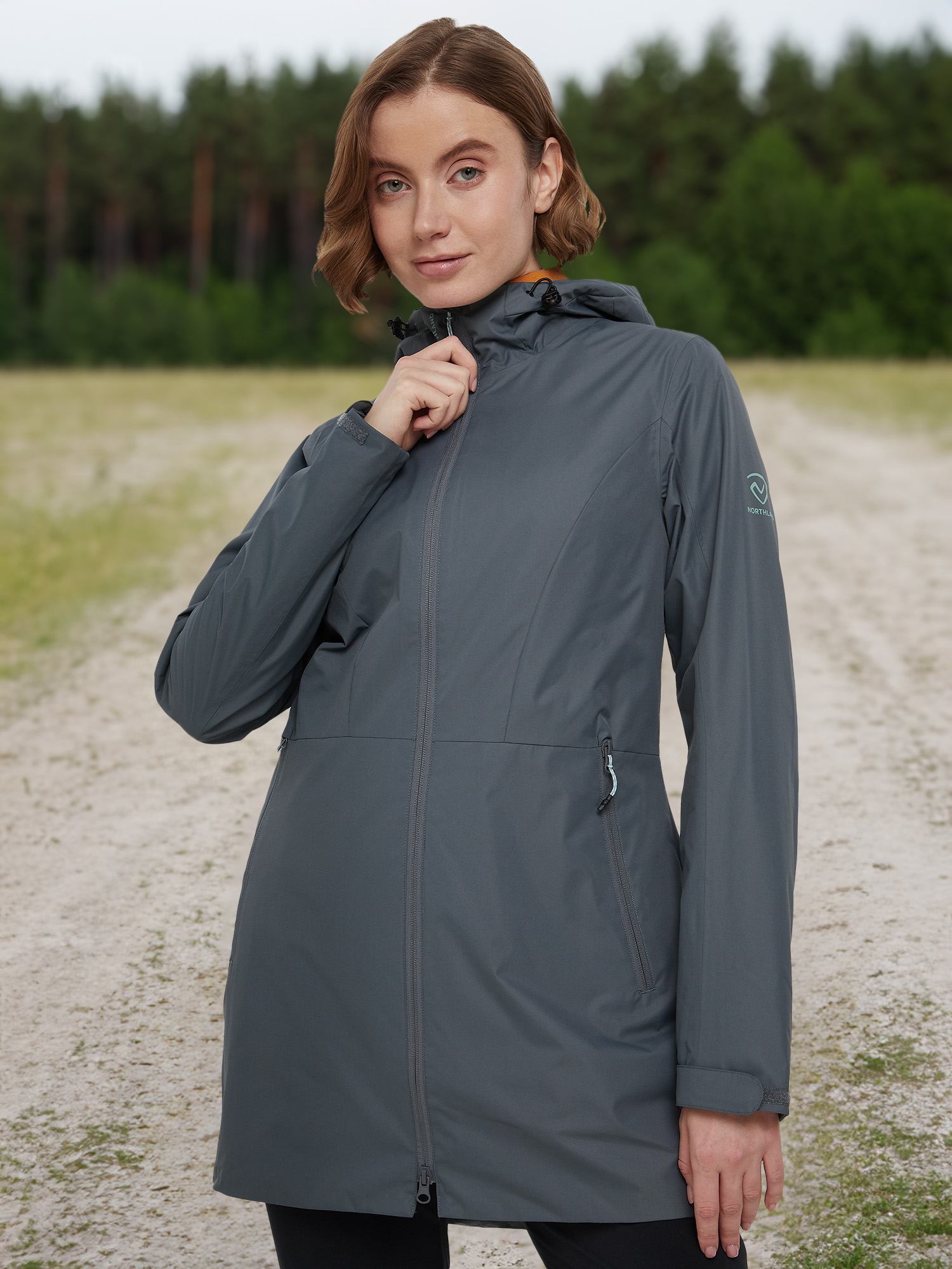 

Куртка мембранная женская Northland, Серый