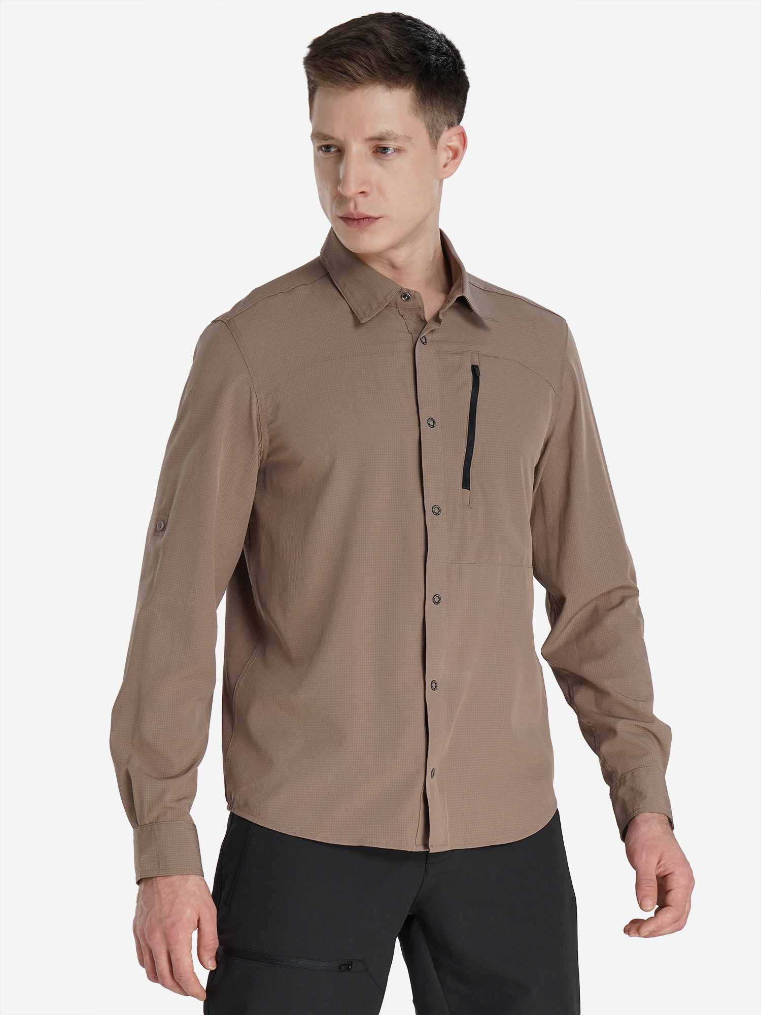 Рубашка Northland, коричневый, арт. 141107N16-T3