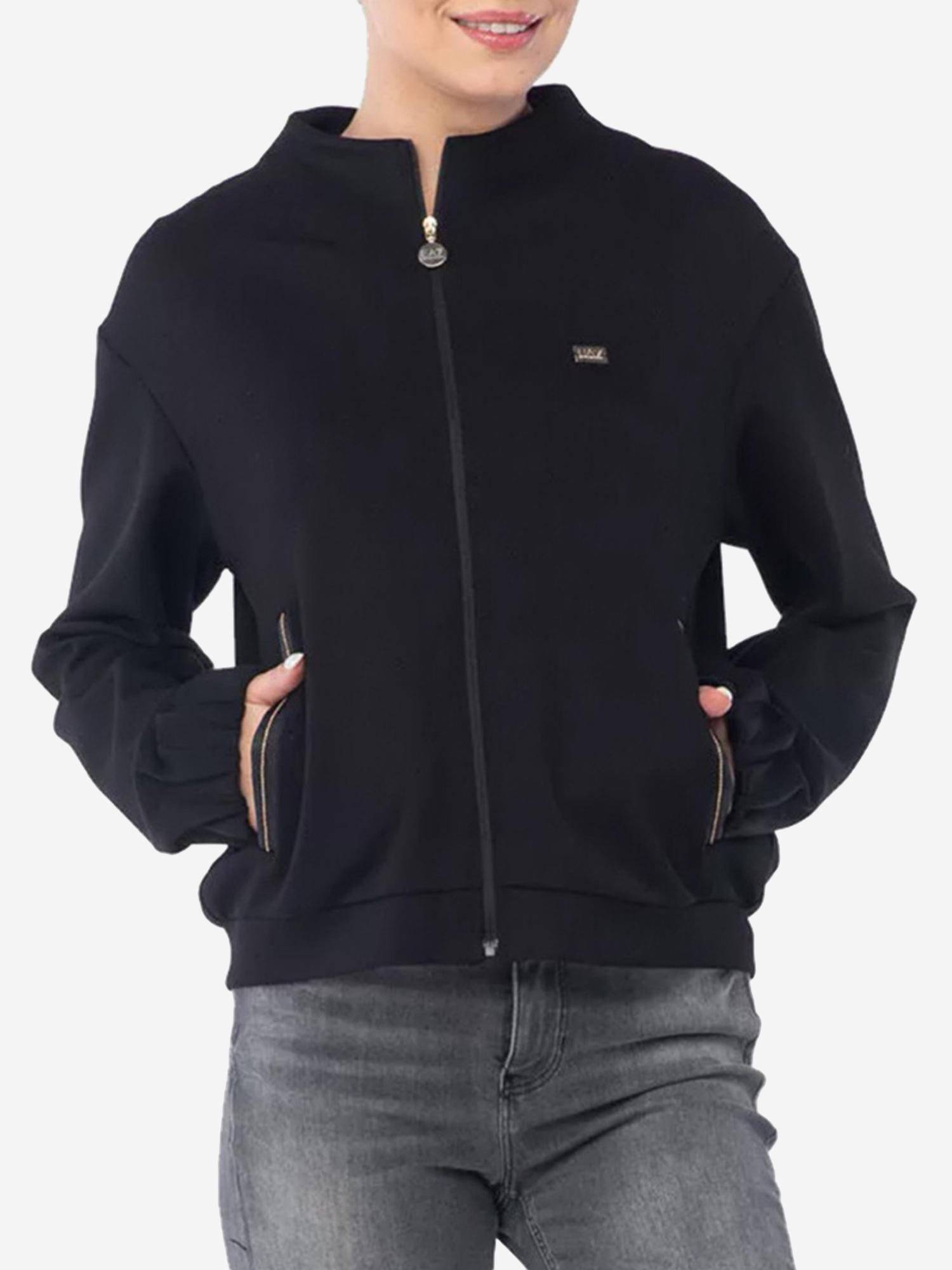 

Толстовка женская EA7 Sweatshirt, Черный