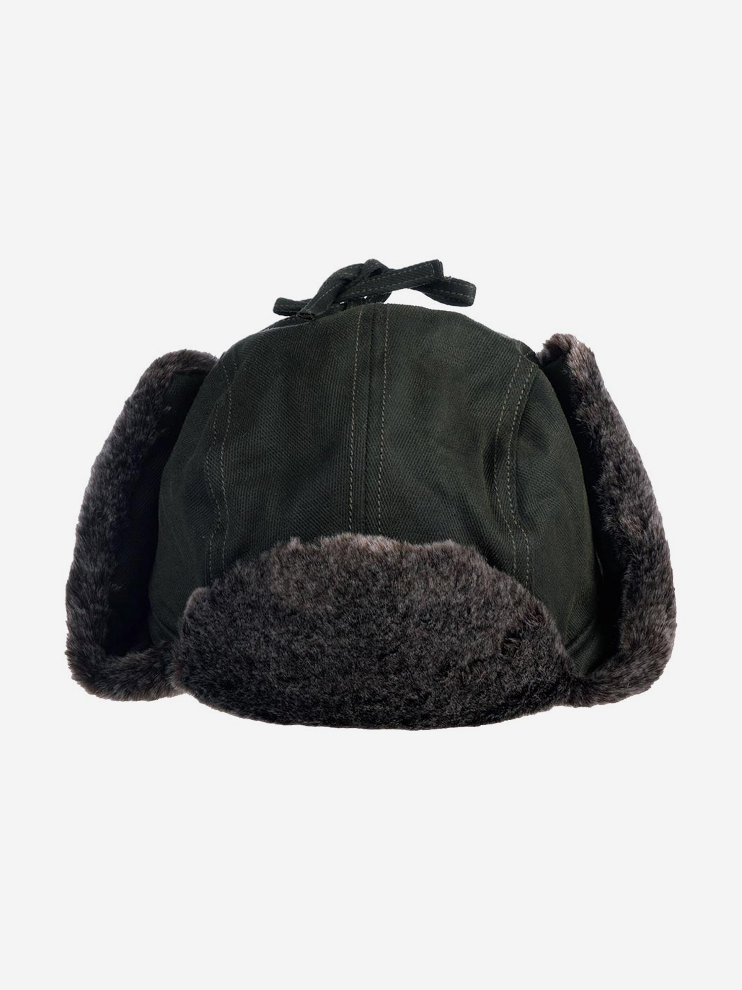 Шапка ушанка STETSON 9291501 BOMBER CAP (оливковый), Мультицвет 02-588XDOXS9Z-03, размер 57 - фото 4