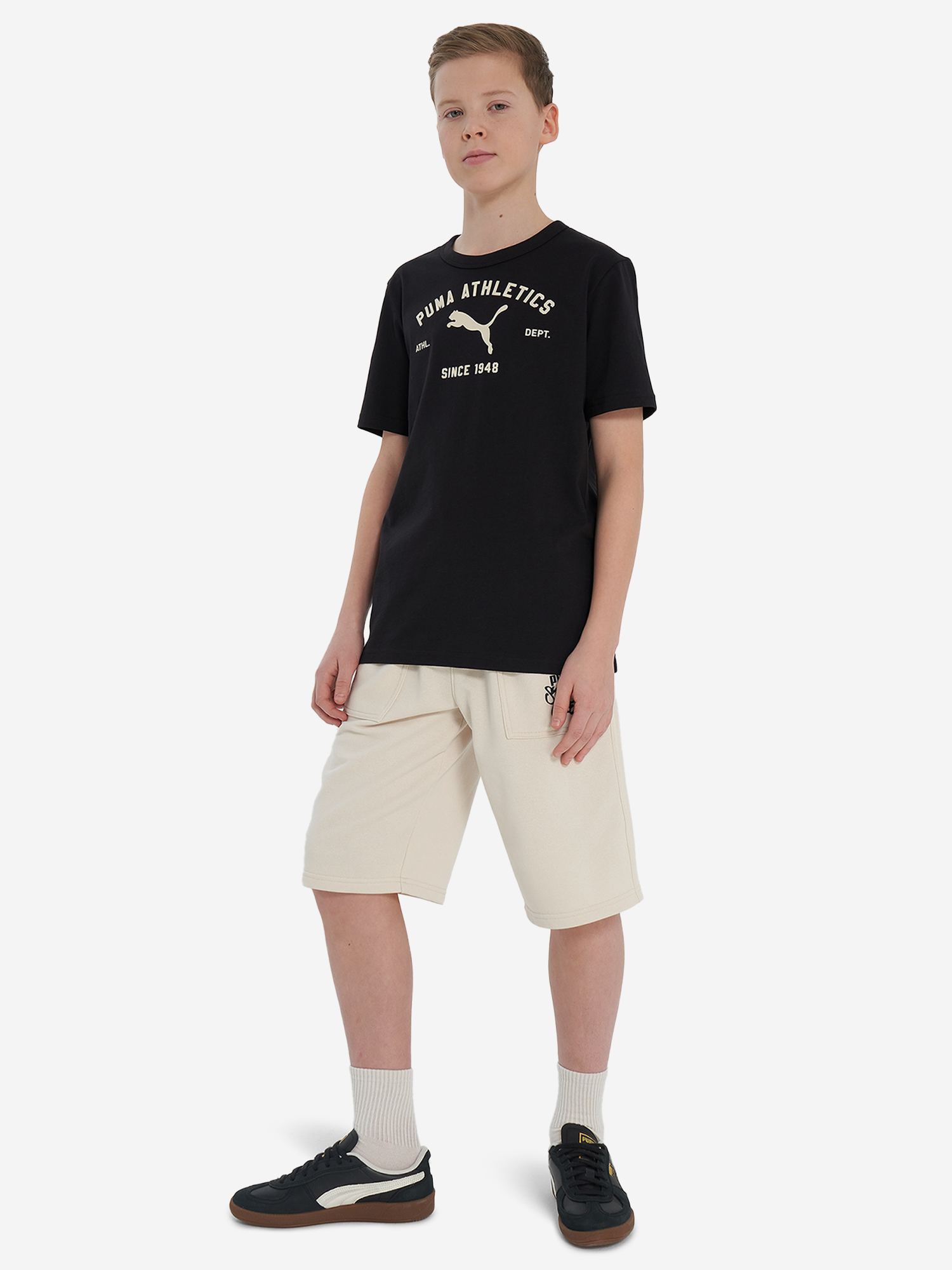 Футболка для мальчиков PUMA Class, Черный 5
