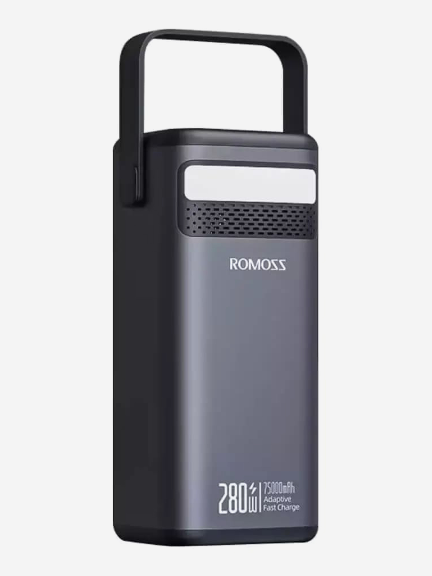 

Внешний аккумулятор Romoss PMT75/75000мАч/280 Вт Быстрая зарядка/LED, Черный
