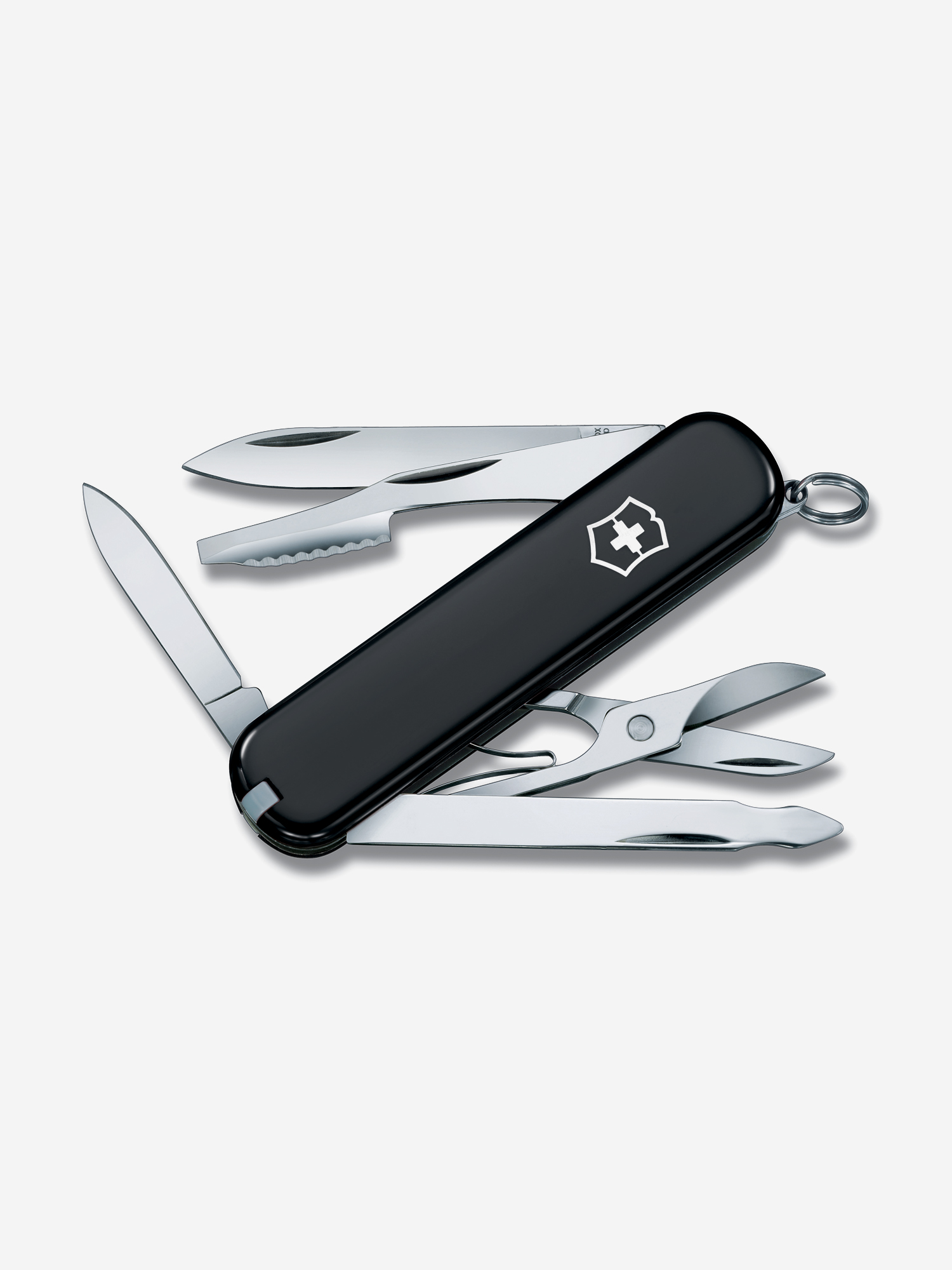Нож перочинный VICTORINOX Executive, 74 мм, 10 функций, чёрный, Черный