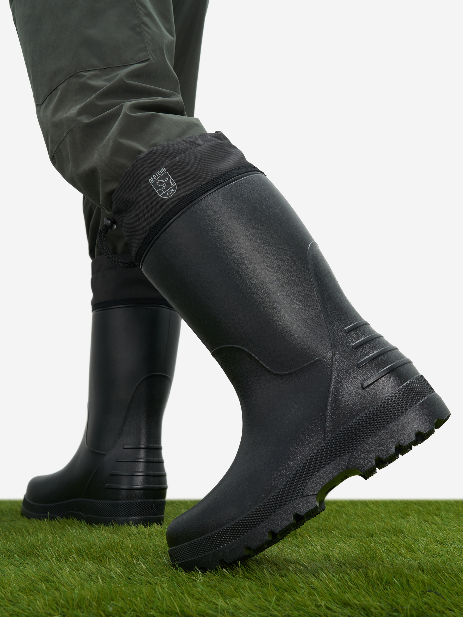 Сапоги утепленные мужские Geotech Moss Fur, Черный