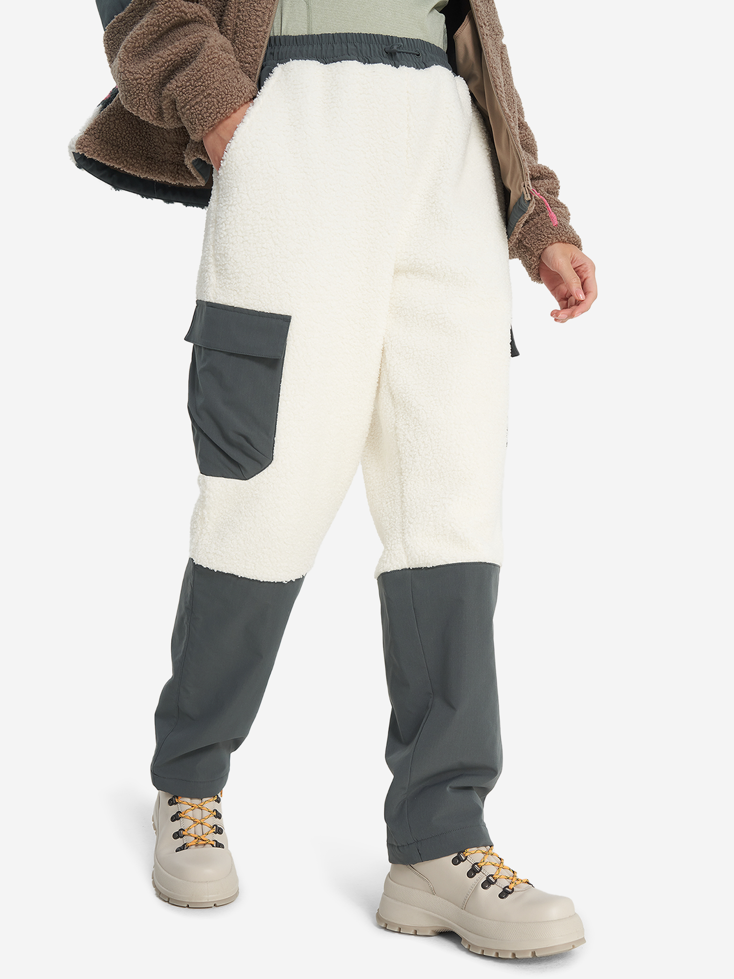 Брюки флисовые женские Northland, бежевый, арт. 138306n16-01