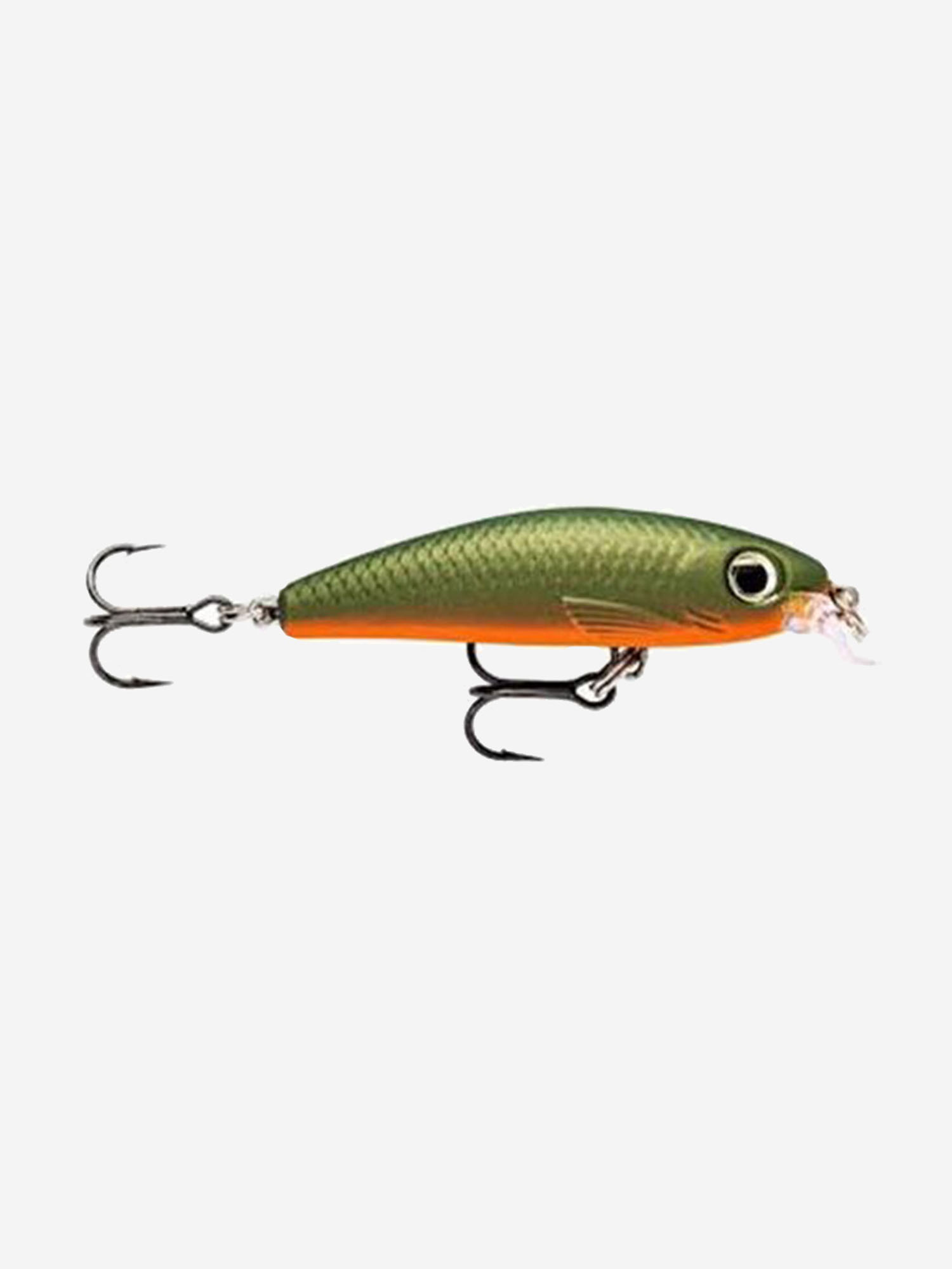 

Воблер для рыбалки RAPALA Ultra Light Minnow 04, 4см, 3гр, цвет GAU, медленно тонущий, Зеленый