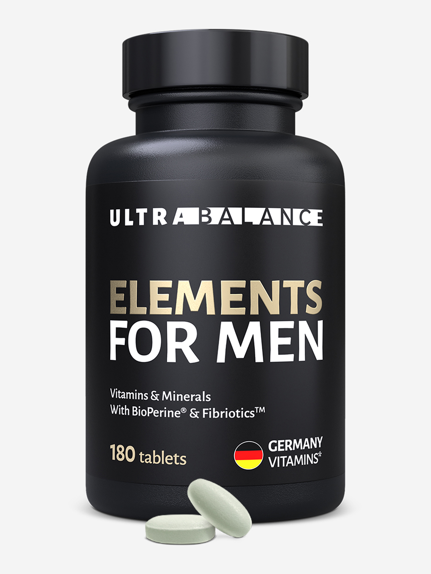 Изображение товара Витамины для мужчин UltraBalance комплекс мультивитаминов для спортсменов, 180 таблеток, Без Вкуса